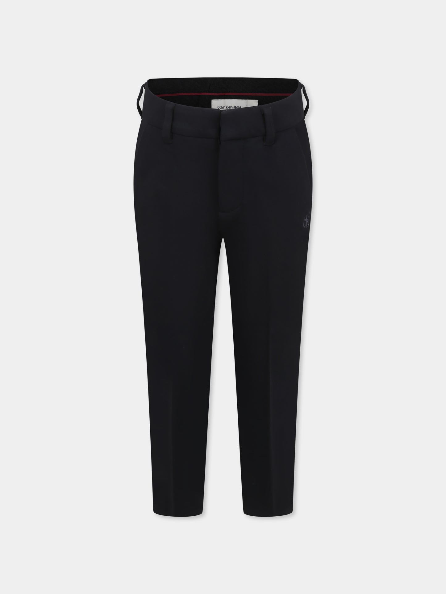 Pantaloni neri per bambino con logo,Calvin Klein Kids,24F CKIB0IB02341J IB0IB02341 BEH