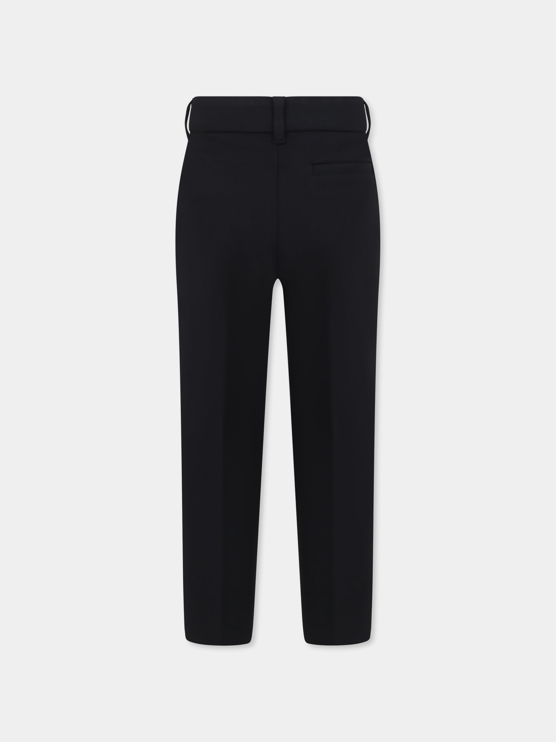 Pantaloni neri per bambino con logo,Calvin Klein Kids,24F CKIB0IB02341J IB0IB02341 BEH