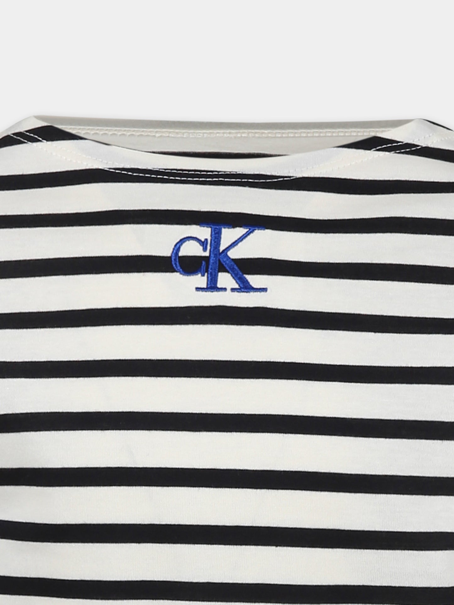 T-shirt multicolor per bambina con logo,Calvin Klein Kids,24F CKIG0IG02798J IG0IG02798 0AA