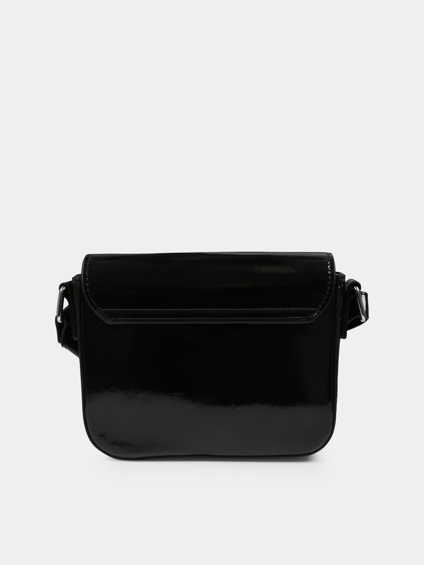 Borsa nera per bambina con logo,Calvin Klein Kids,24F CKIU0IU00688 IU0IU00688 BEH