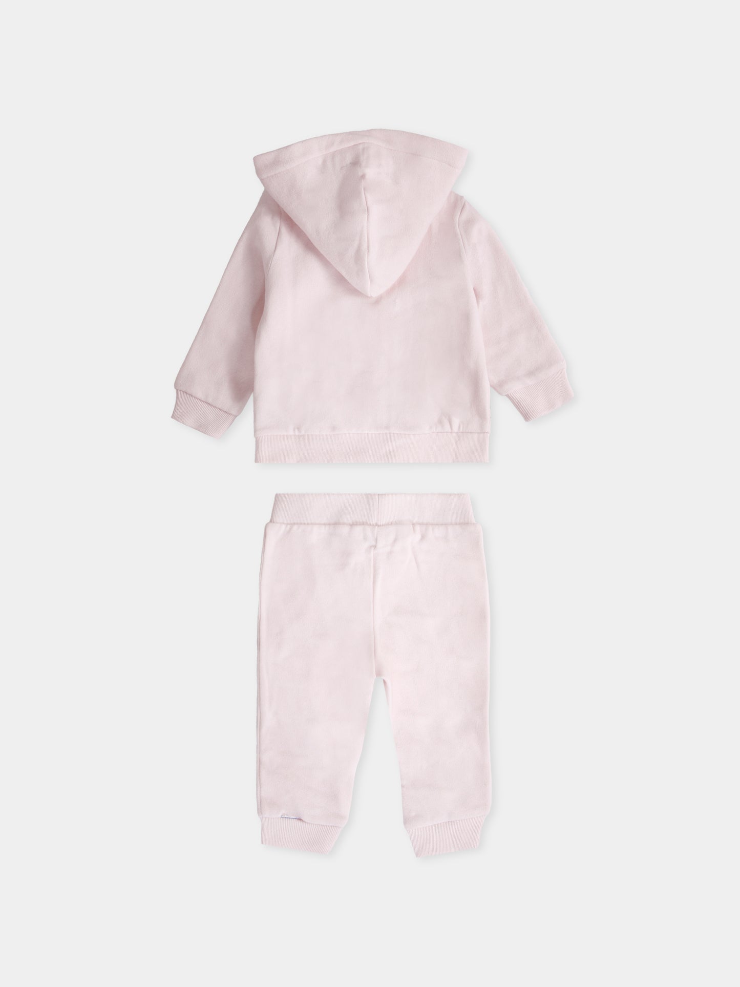 Completo rosa per neonata con cavallino,Ralph Lauren Kids,879018003 DELICATE PINK