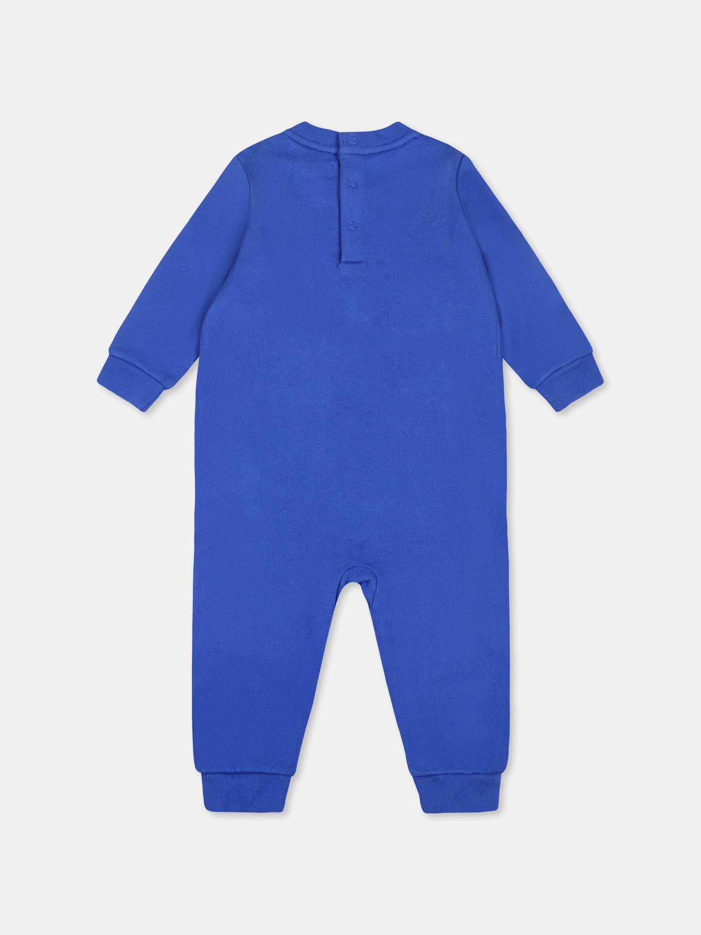 Tutina azzurra per neonato con Polo Bear,Ralph Lauren Kids,974847001 TRAVEL BLUE