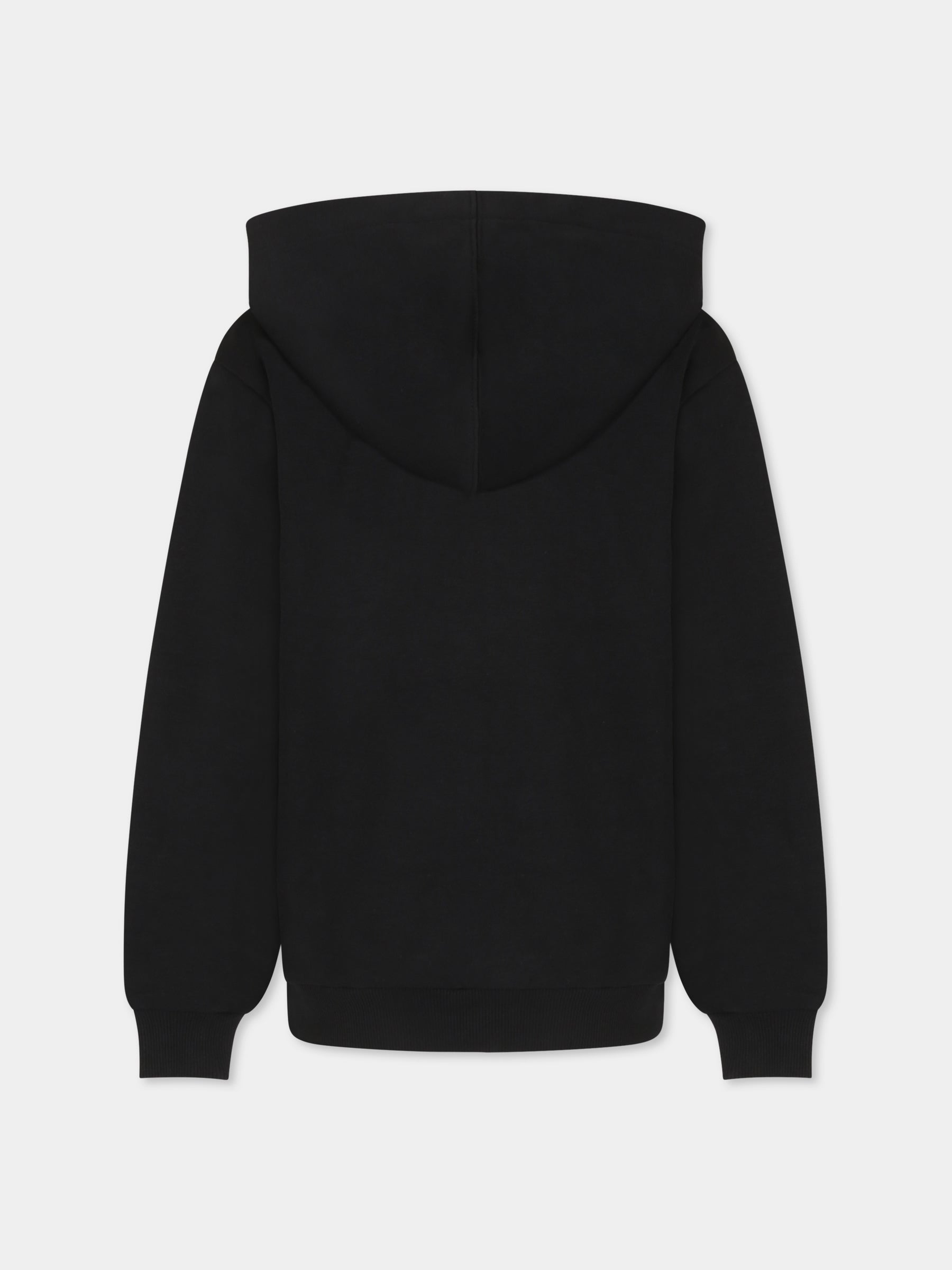 Felpa nera per bambini con logo,Converse,9CG706 023