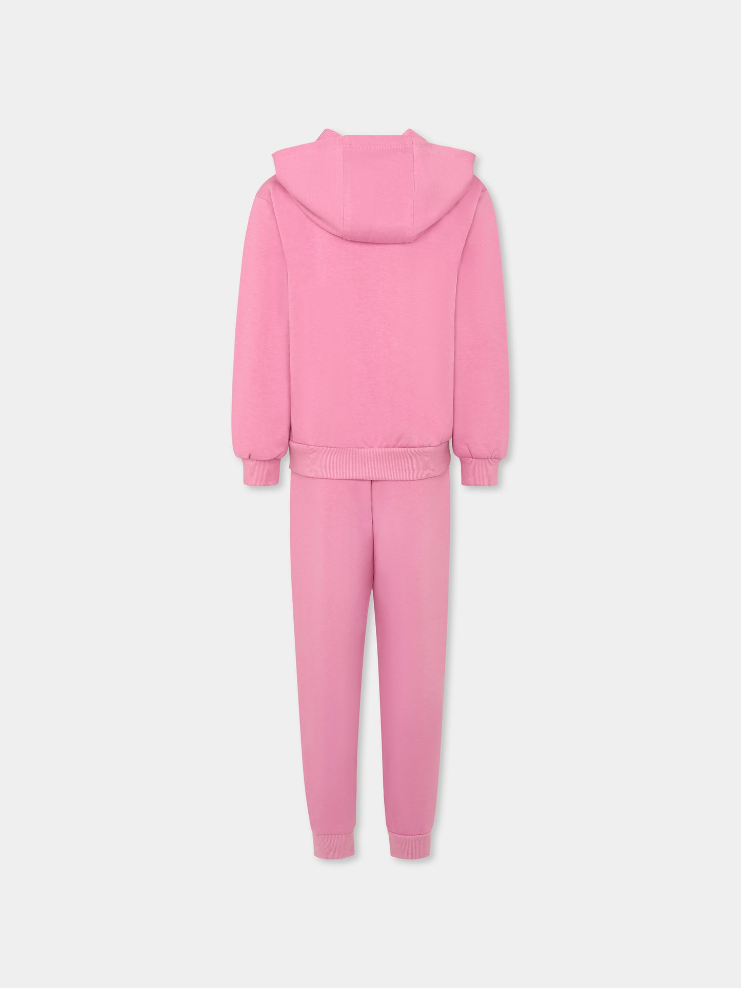 Completo rosa per bambina neonata con logo,Nike,36M485 ACG