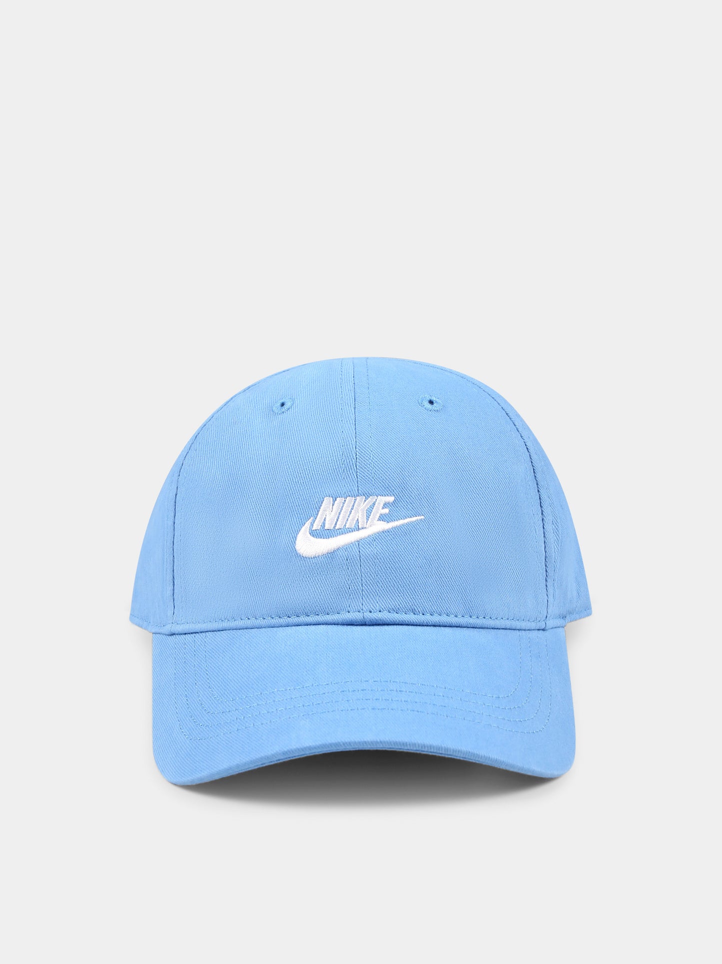 Cappello celeste per bambini con logo,Nike,8A2902 UAV