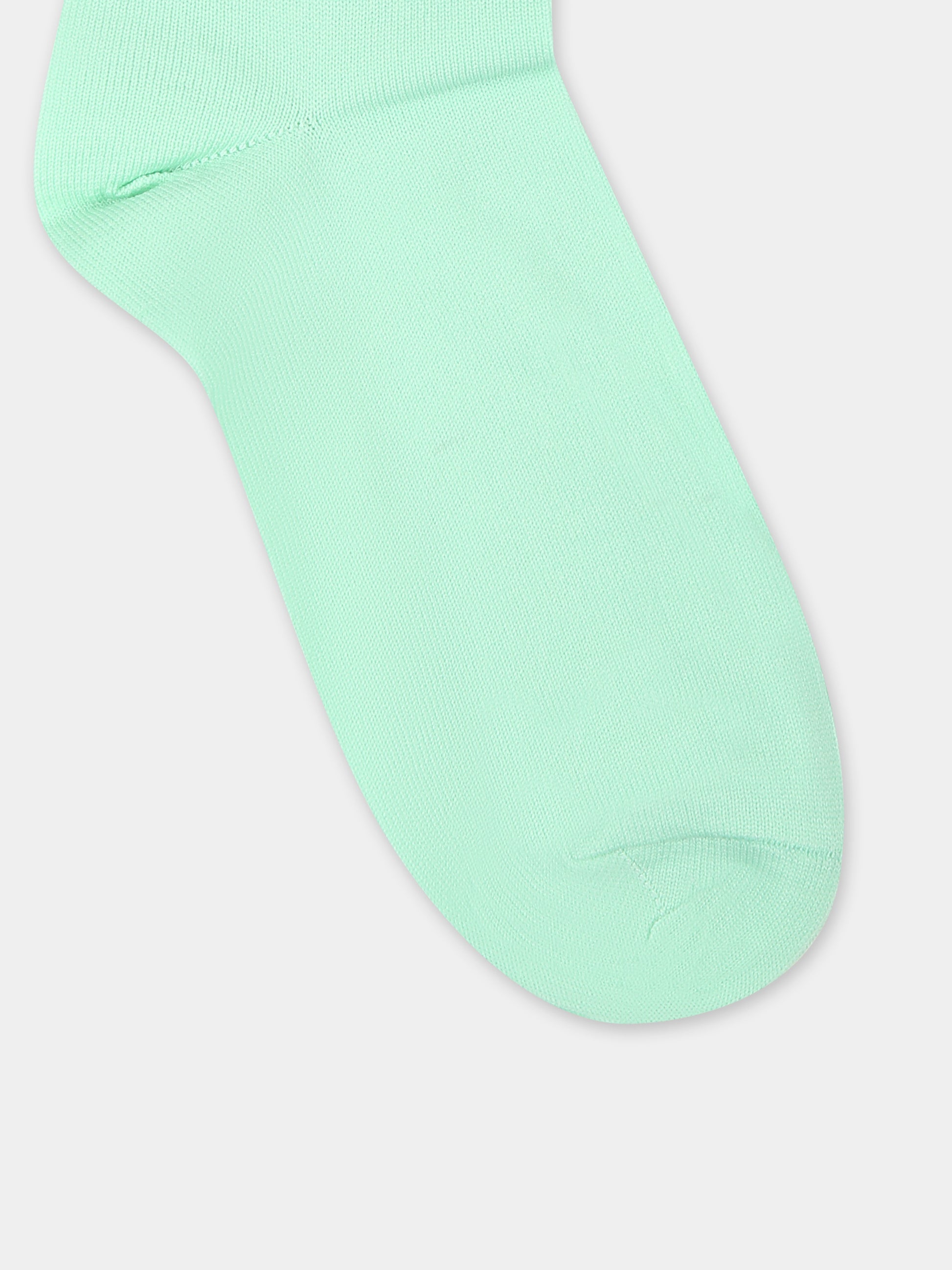 Calze verdi per bambina con logo,Marni Kids,M01486 M00TY MZ36F 0M851