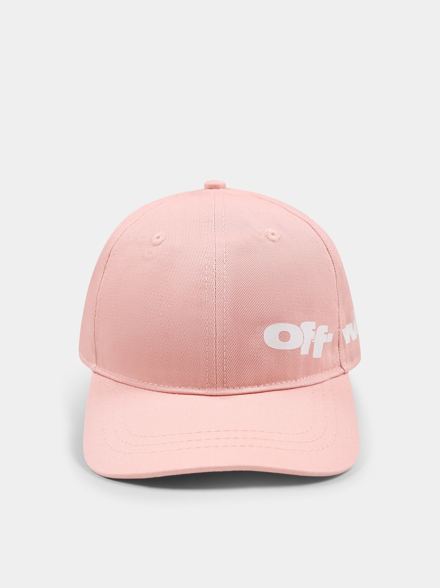 Pink hat for girl with logo