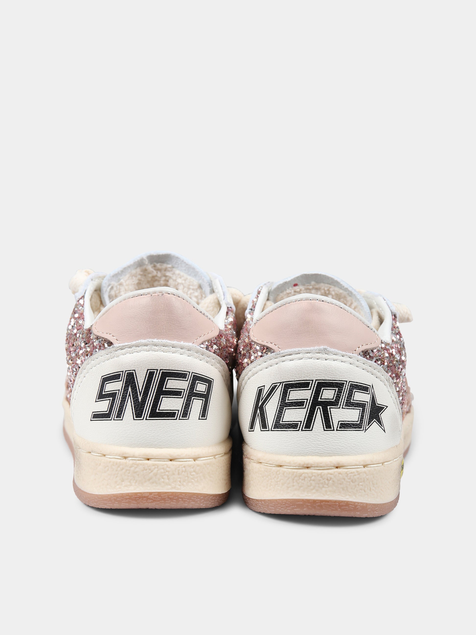 Sneakers Ball Star rosa per bambina,Golden Goose,GJF00439 F006795 25753