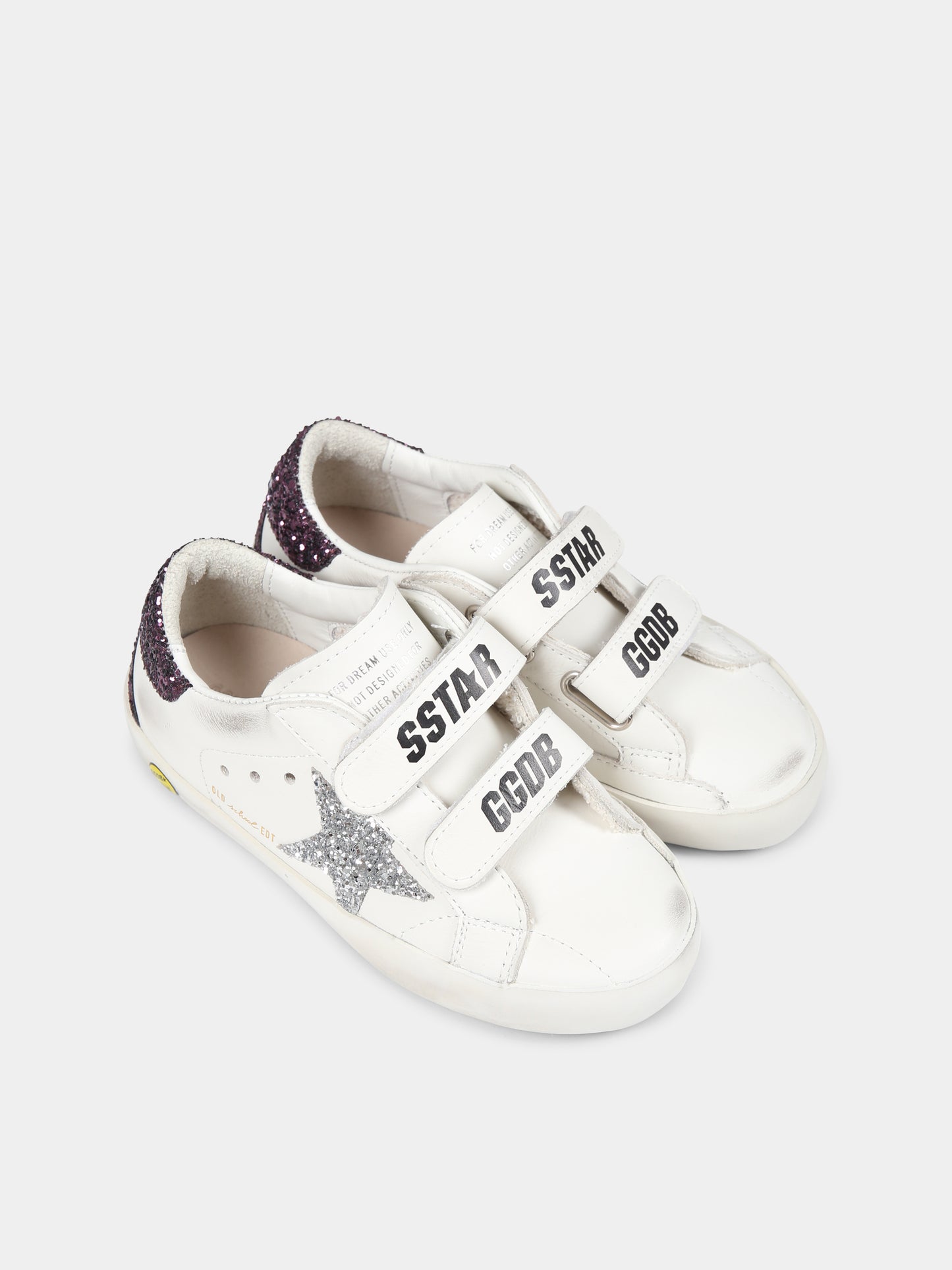 Sneakers Old Shool bianche per bambina,Golden Goose,GJF00177 F006764 10747