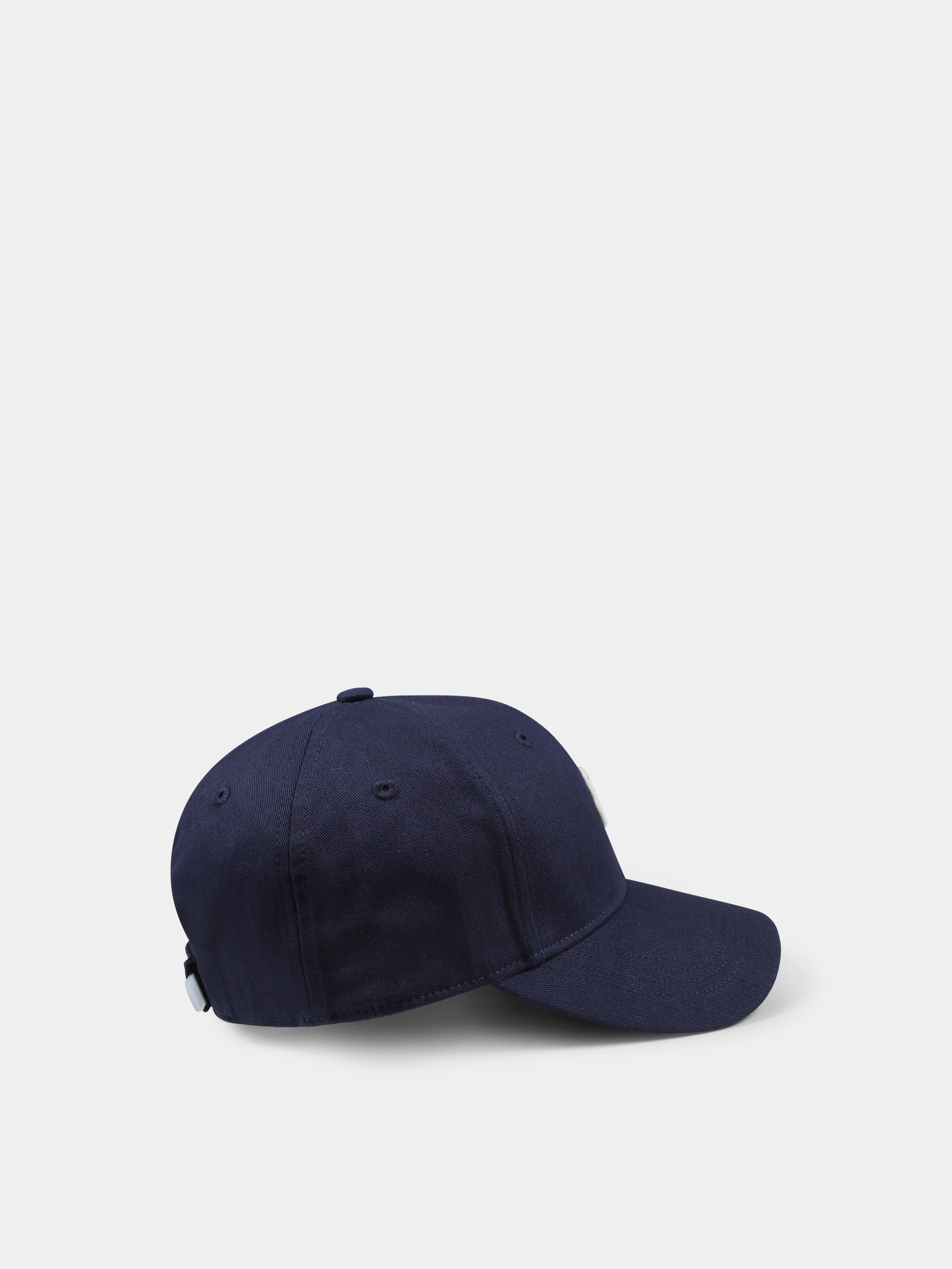 Cappello blu per bambini con logo,Moncler Kids,K1954 3B00010 04863 742
