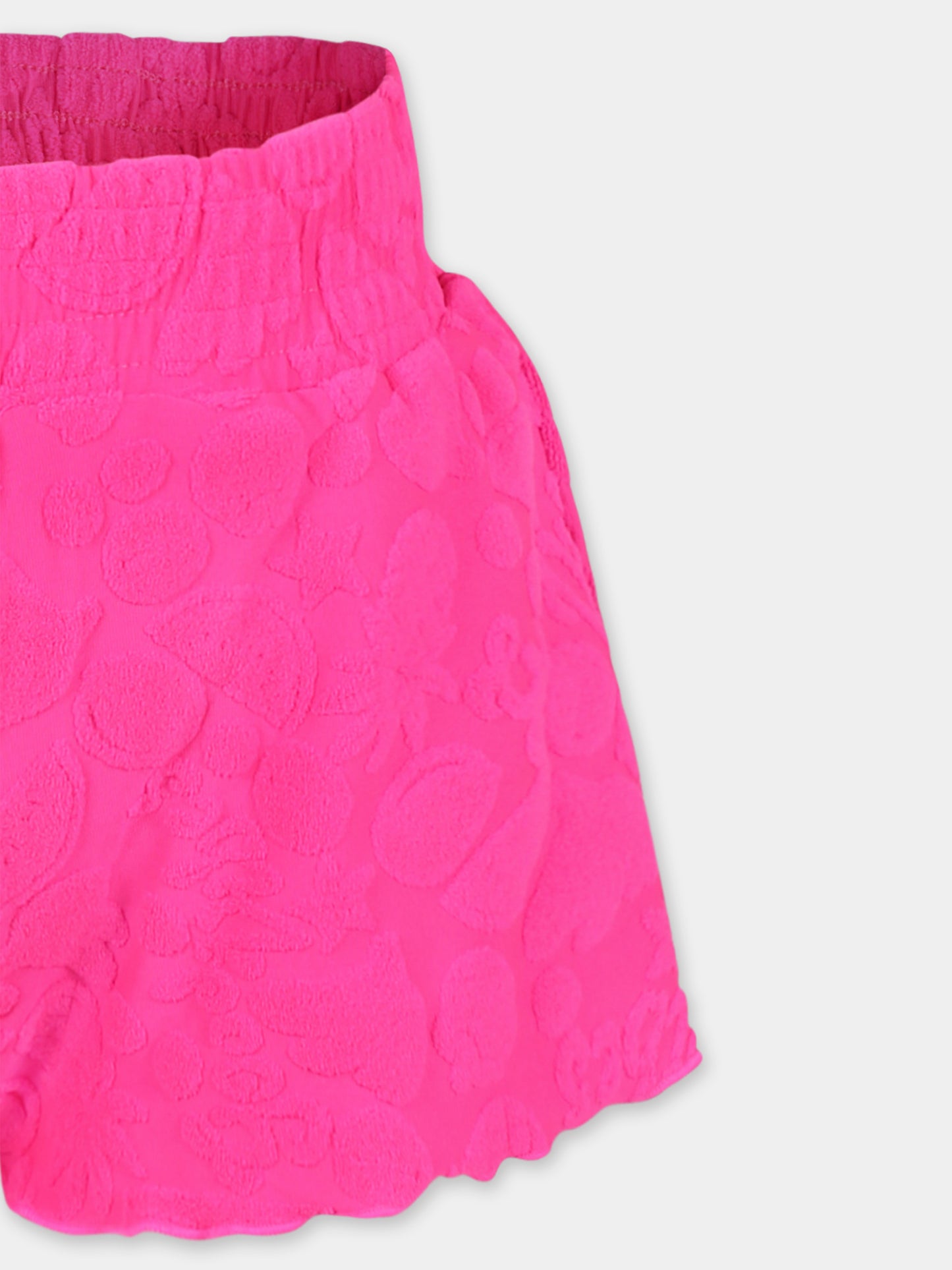 Shorts da mare fucsia Nicci per bambina con frutta,Molo,8S25P304 9252