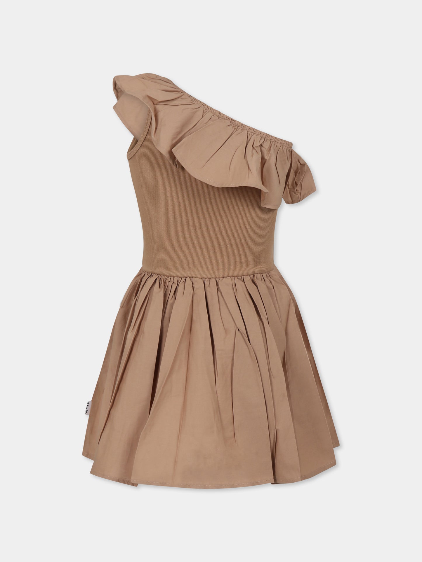 Brown dress for girl