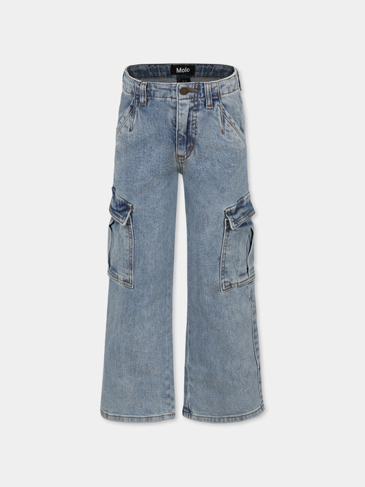 Jeans Addy denim per bambina,Molo,2S25I111 5418