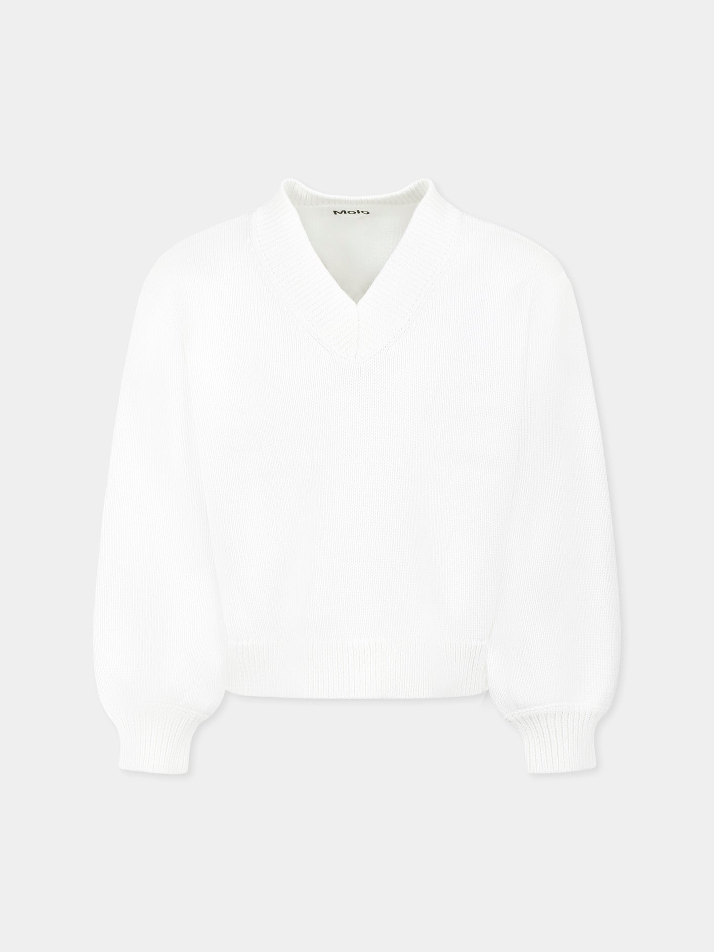 White sweater for girl