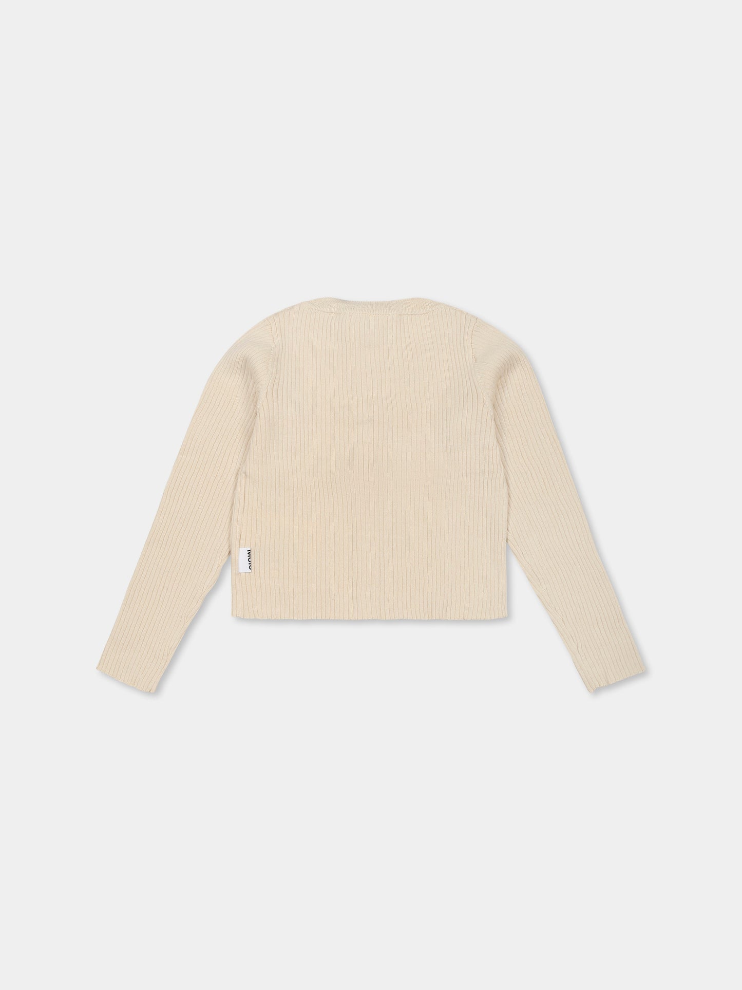 Ivory cardigan for girl