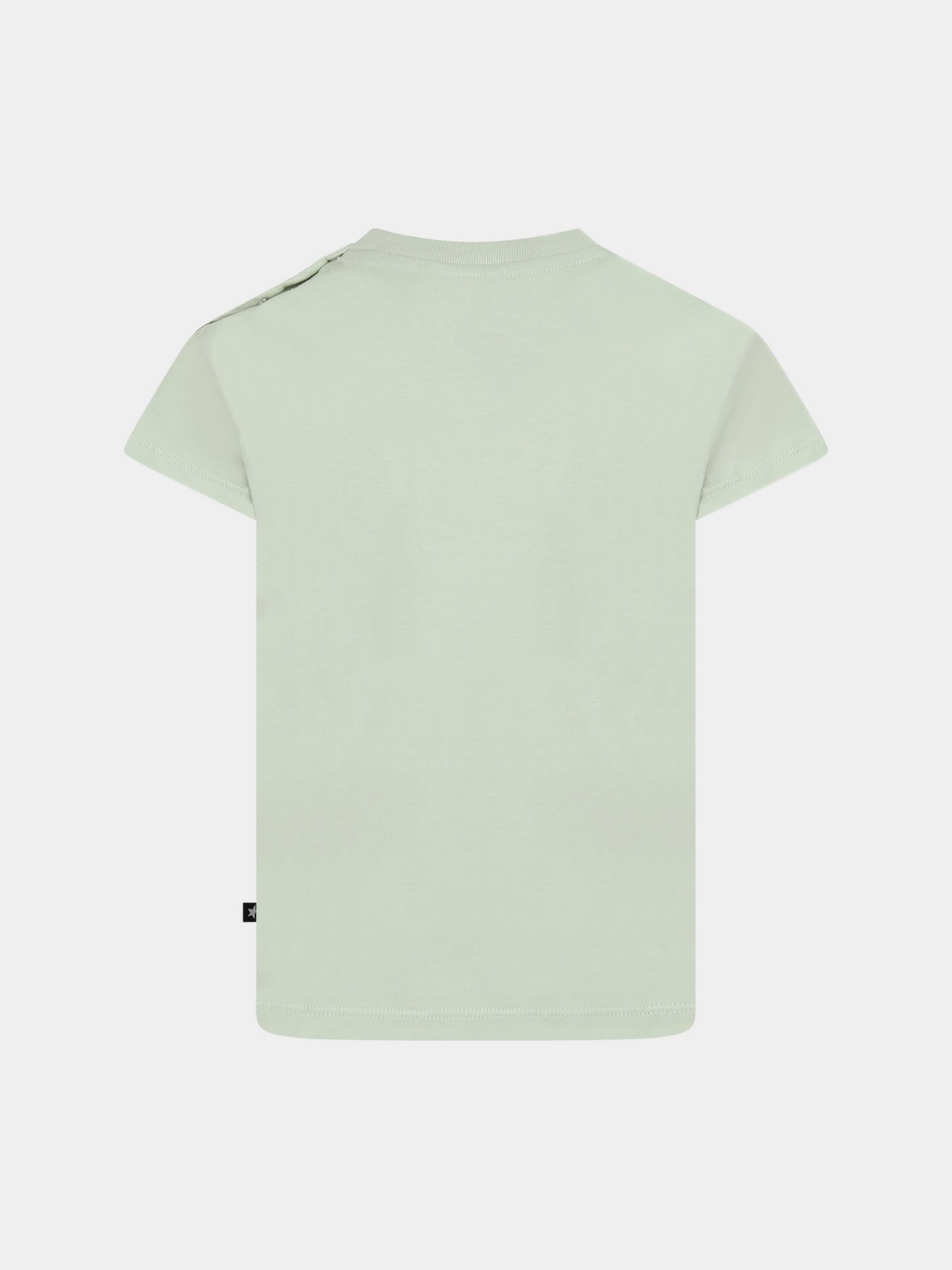 T-shirt Enzo verde per bambini con smile,Molo,6S25A207 5406