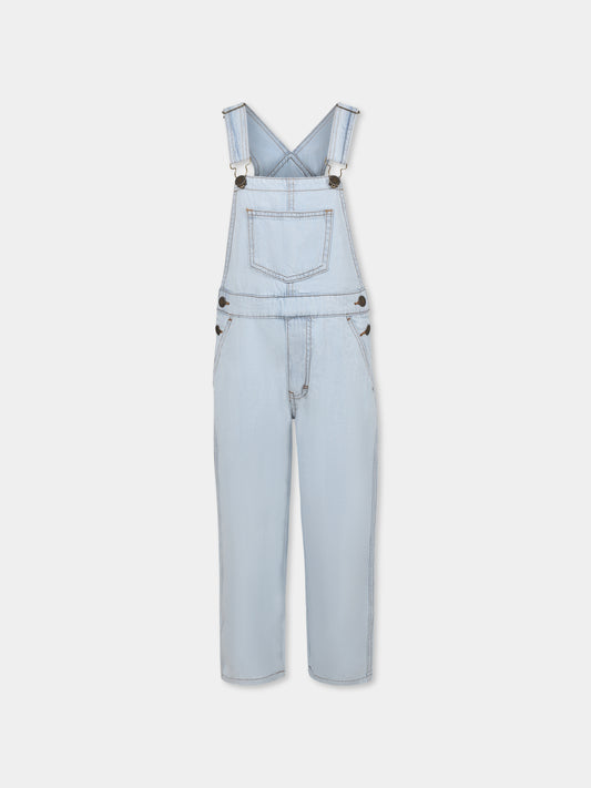 Salopette Aer denim per bambini,Molo,6S25I301 5487