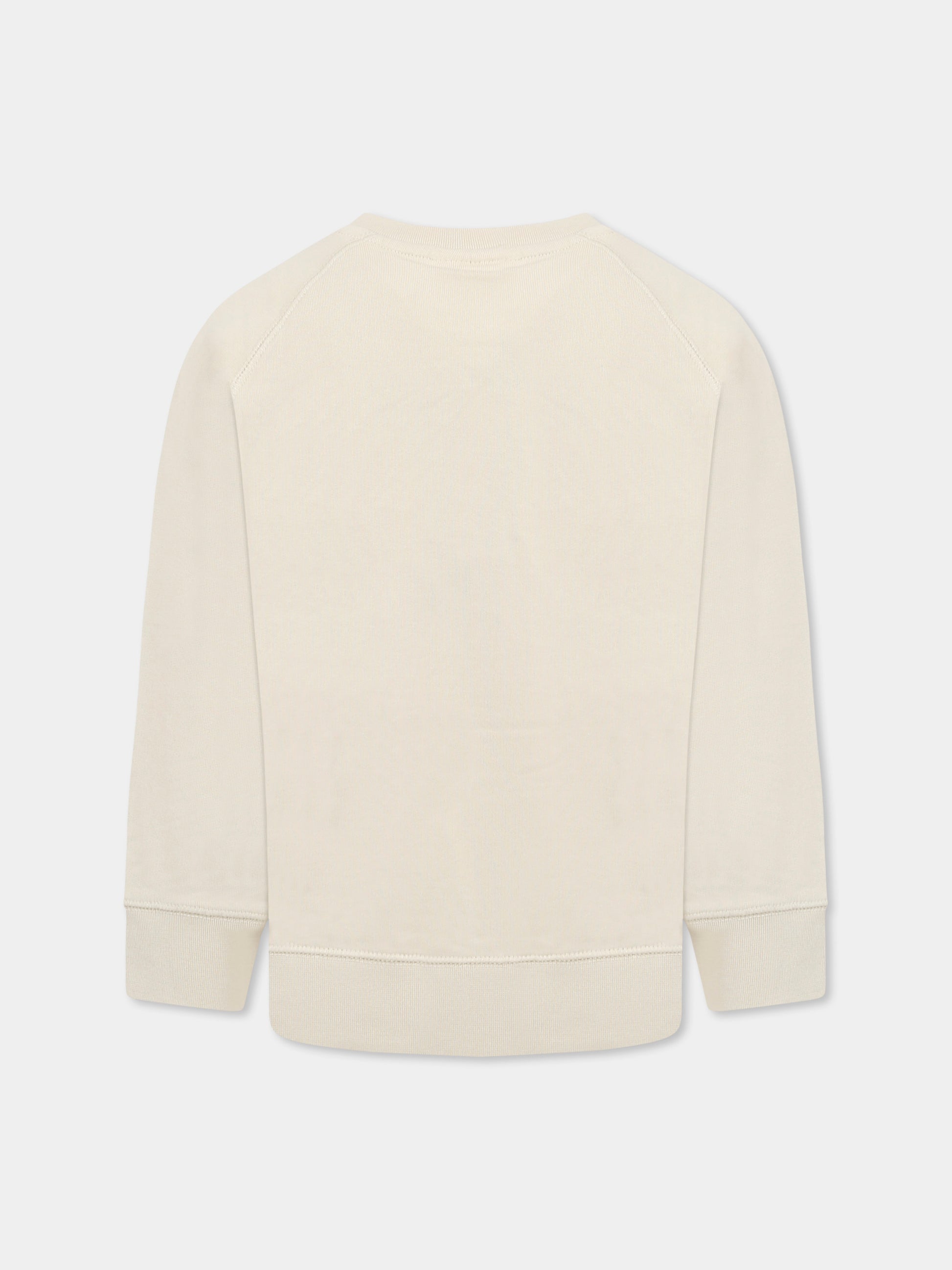 Felpa Mike avorio per bambini con smile,Molo,6S25J201 8955