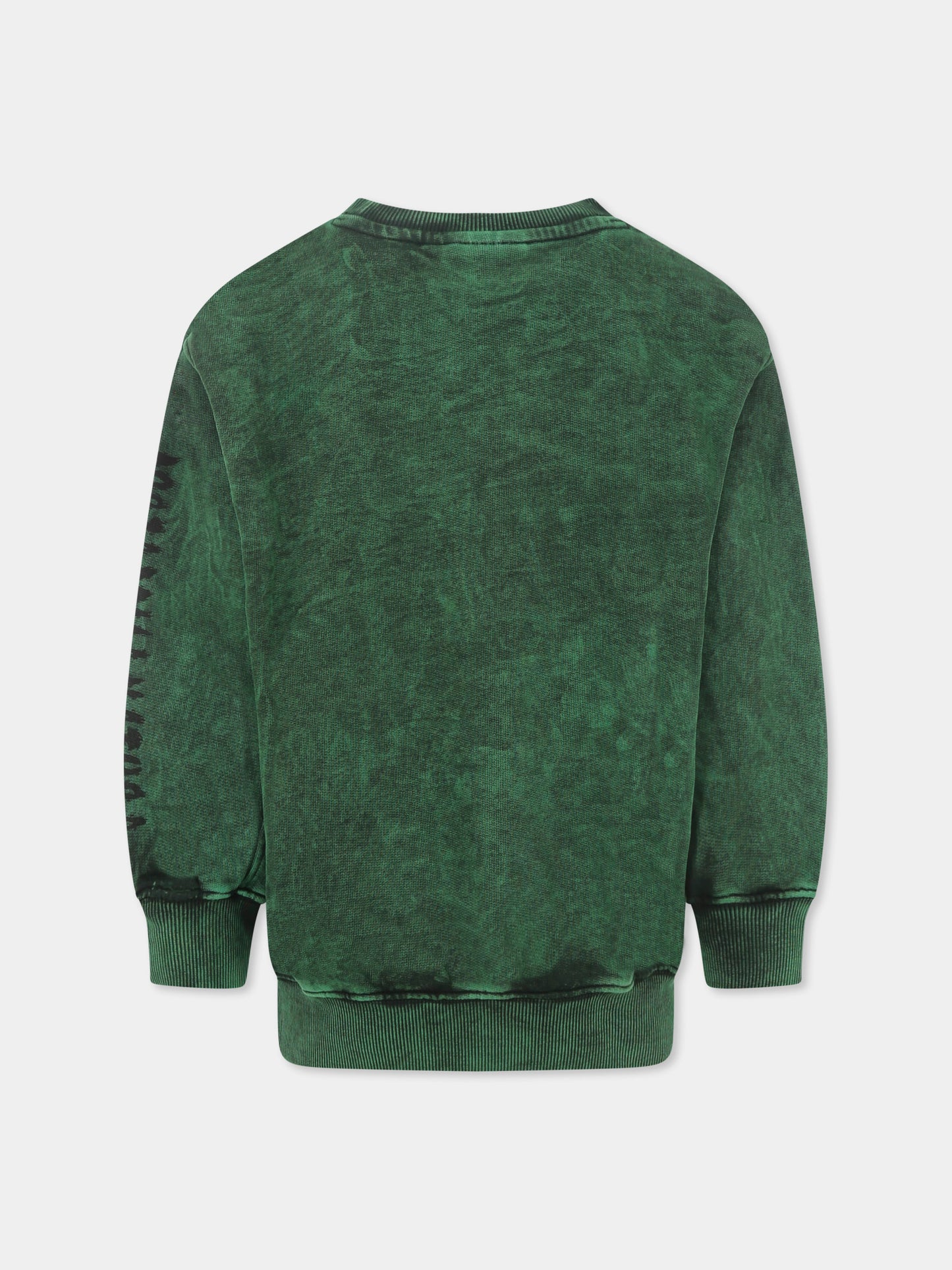 Felpa Magni verde per bambini,Molo,6S25J206 5484