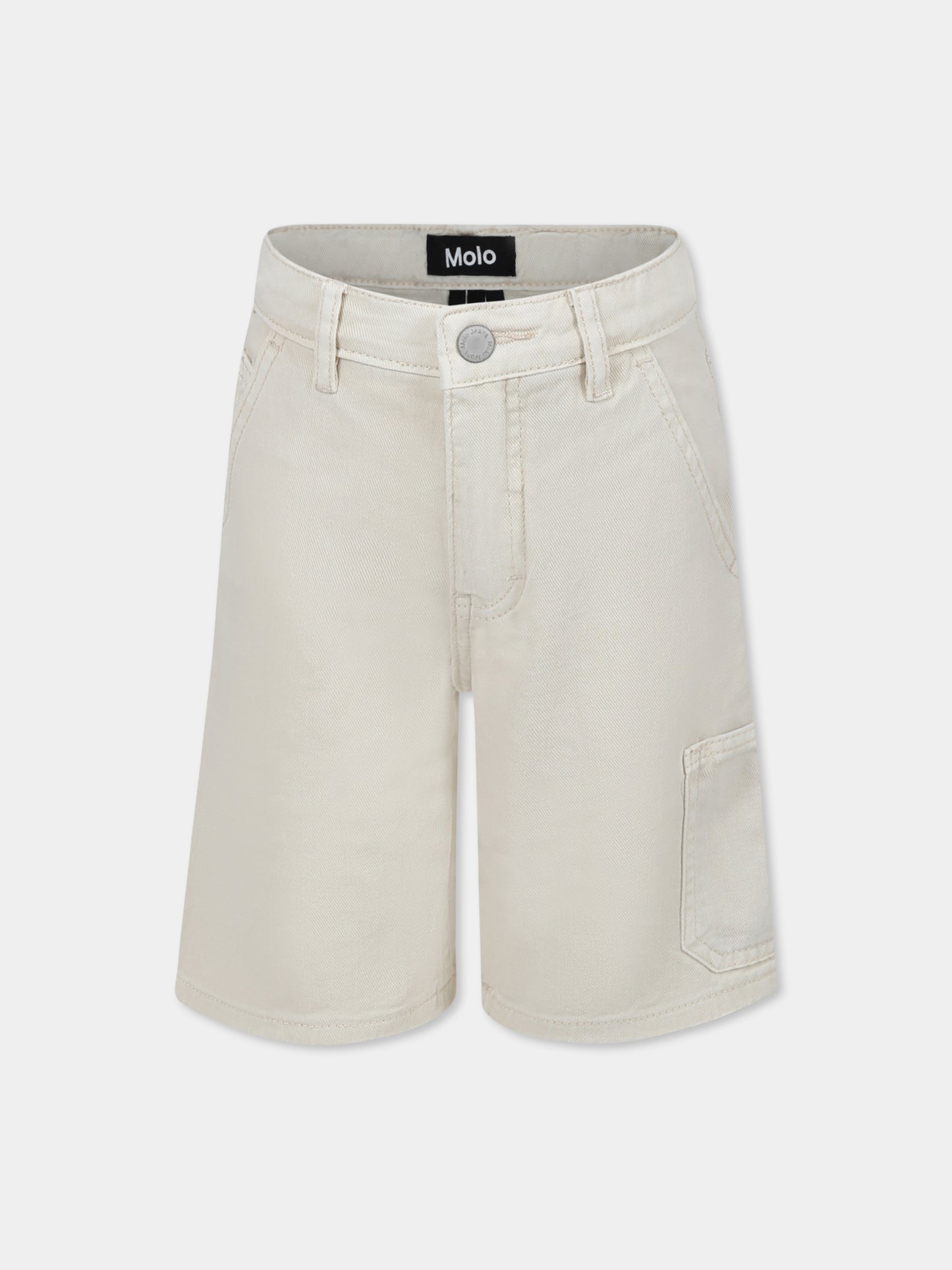 Ivory shorts for boy