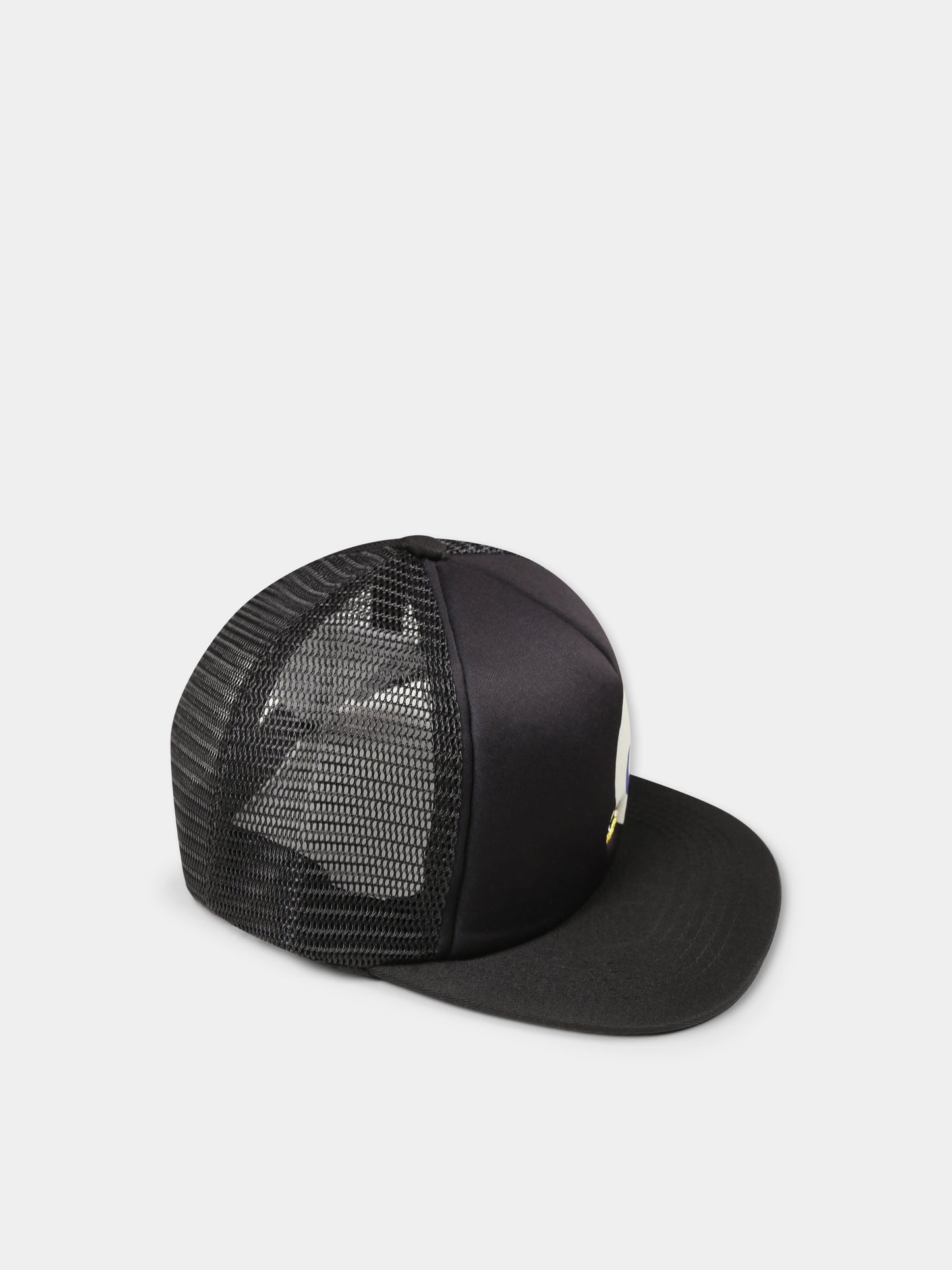 Cappello Big Shadow nero per bambino con smile,Molo,7S25Y307 3823