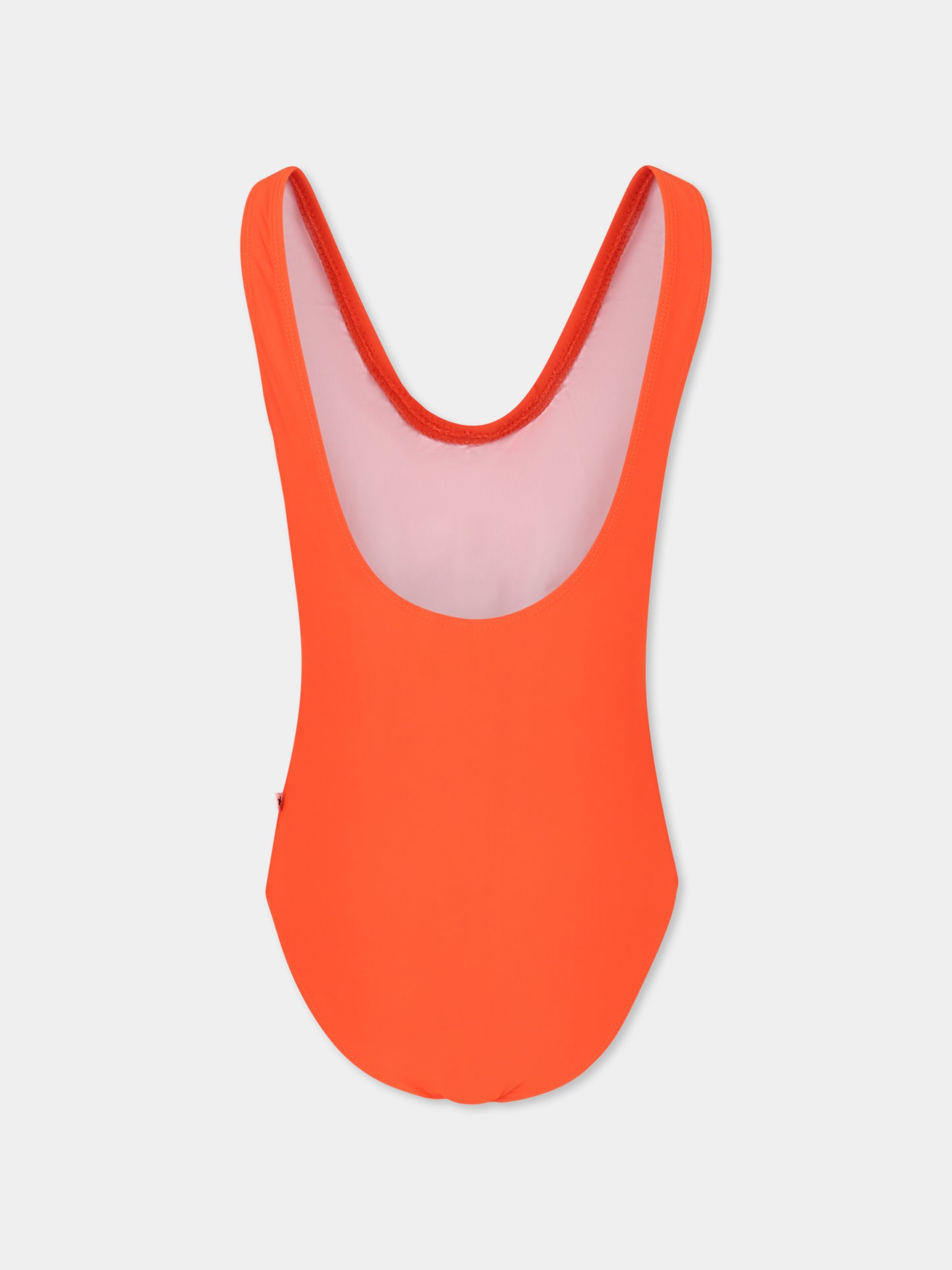 Costume intero Nika rosso per bambina con fragola,Molo,8S25P502 3794