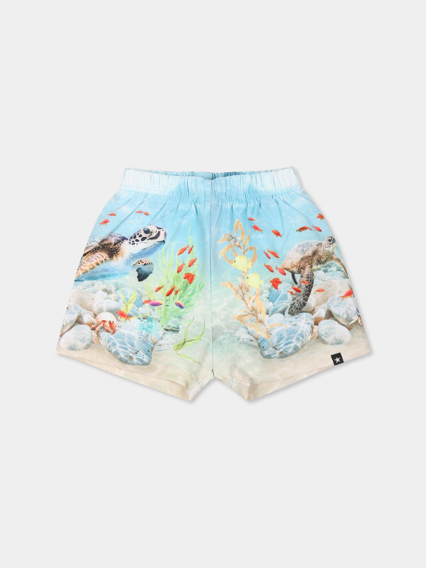 Boxer mare Newton celeste per neonato con stampa oceano,Molo,8S25P612 3808