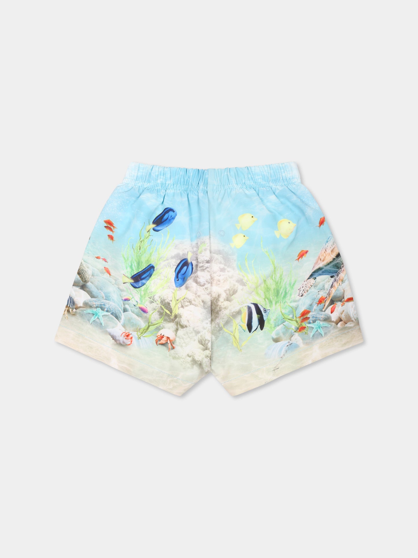 Boxer mare Newton celeste per neonato con stampa oceano,Molo,8S25P612 3808