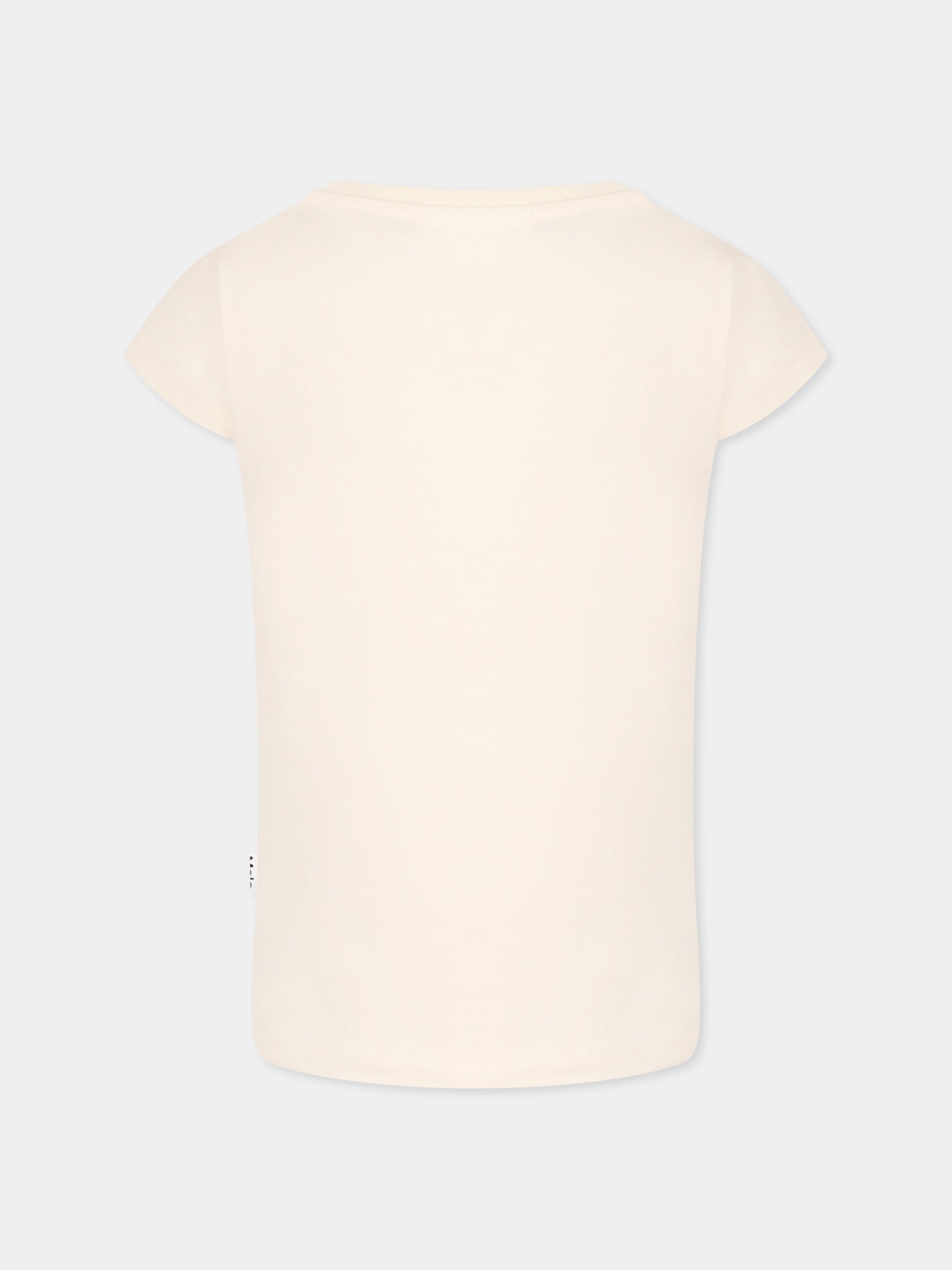 T-shirt Ragnhlde multicolor per bambina con delfino,Molo,2S25A214 3921