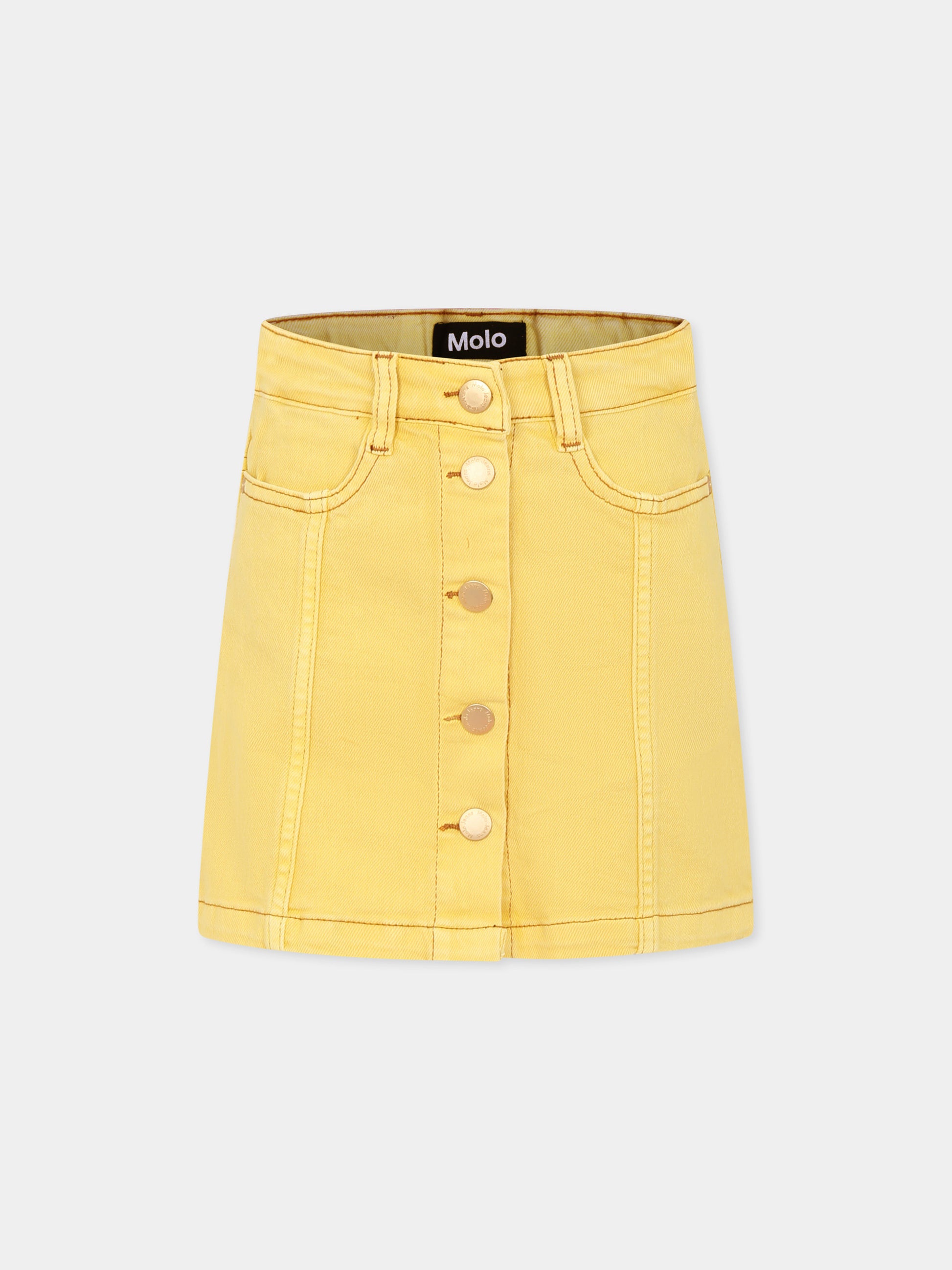 Gonna Bera gialla per bambina,Molo,2S25D110 5396