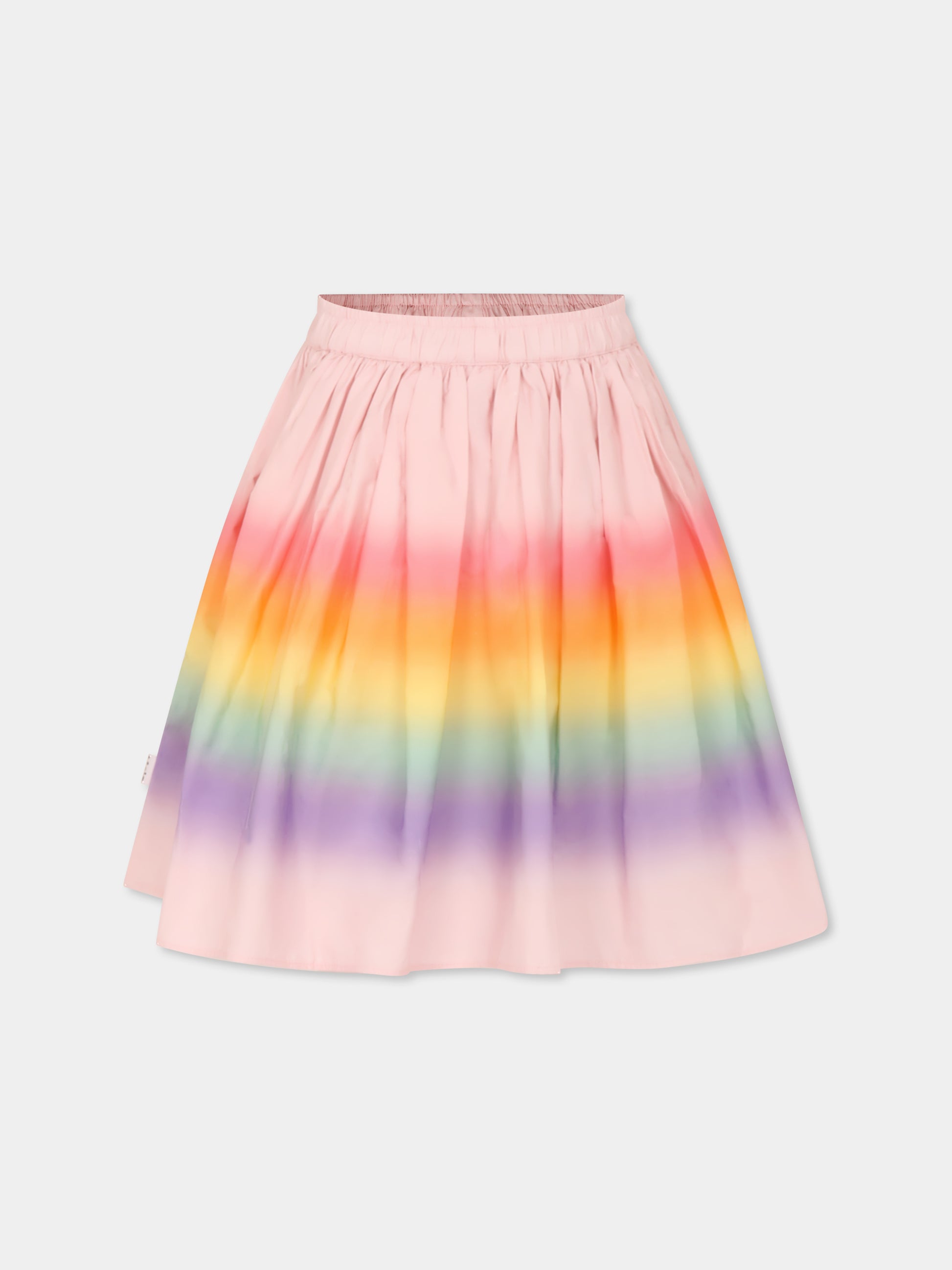 Gonna rosa per bambina con arcobaleno,Molo,2S25D120 3919