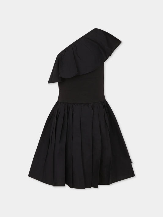 Vestito Chloey nero per bambina,Molo,2S25E106 0099