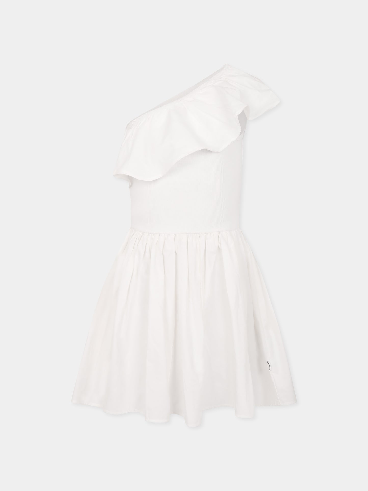 Vestito Chloey bianco per bambina,Molo,2S25E106 5474