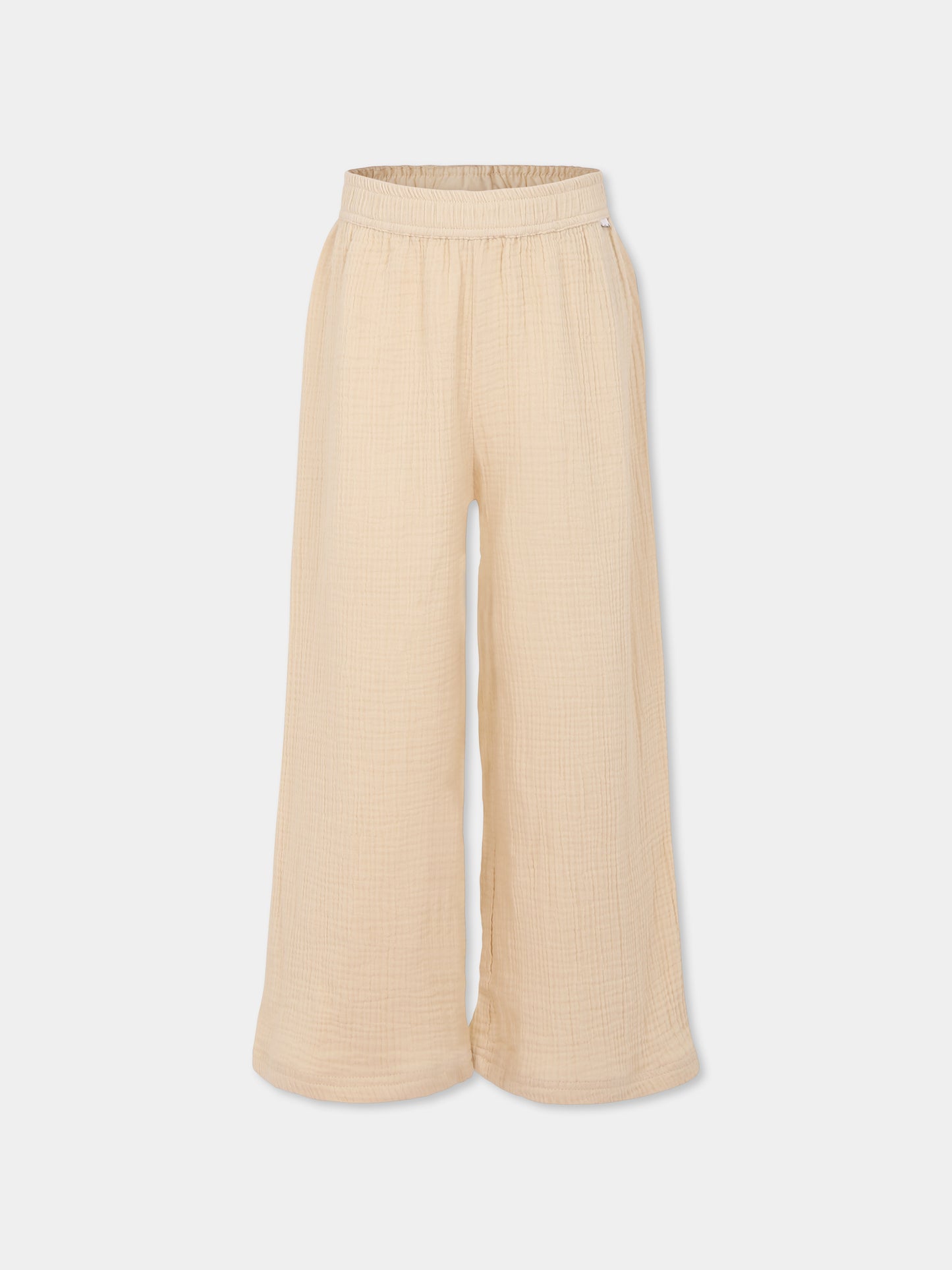 Pantaloni Agatha beige per bambina,Molo,2S25I102 5410