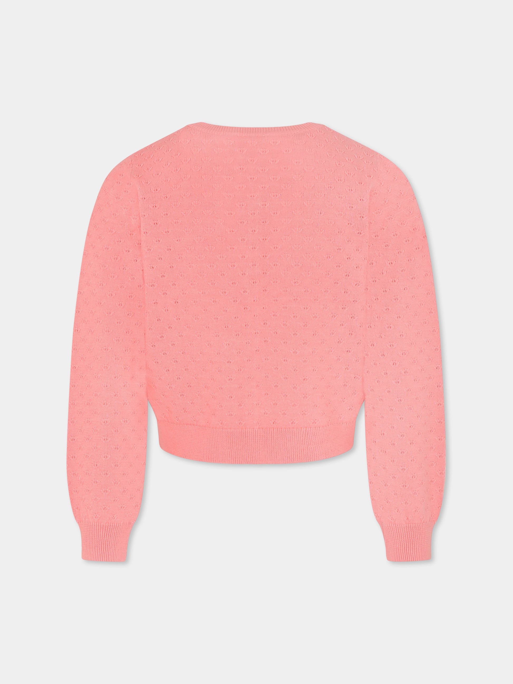 Cardigan Georgina rosa per bambina,Molo,2S25K303 5476