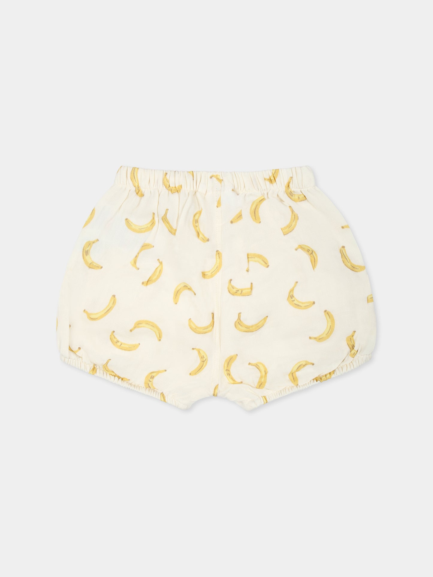 Shorts Somos avorio per neonati con banana all over,Molo,6S25H112 9358