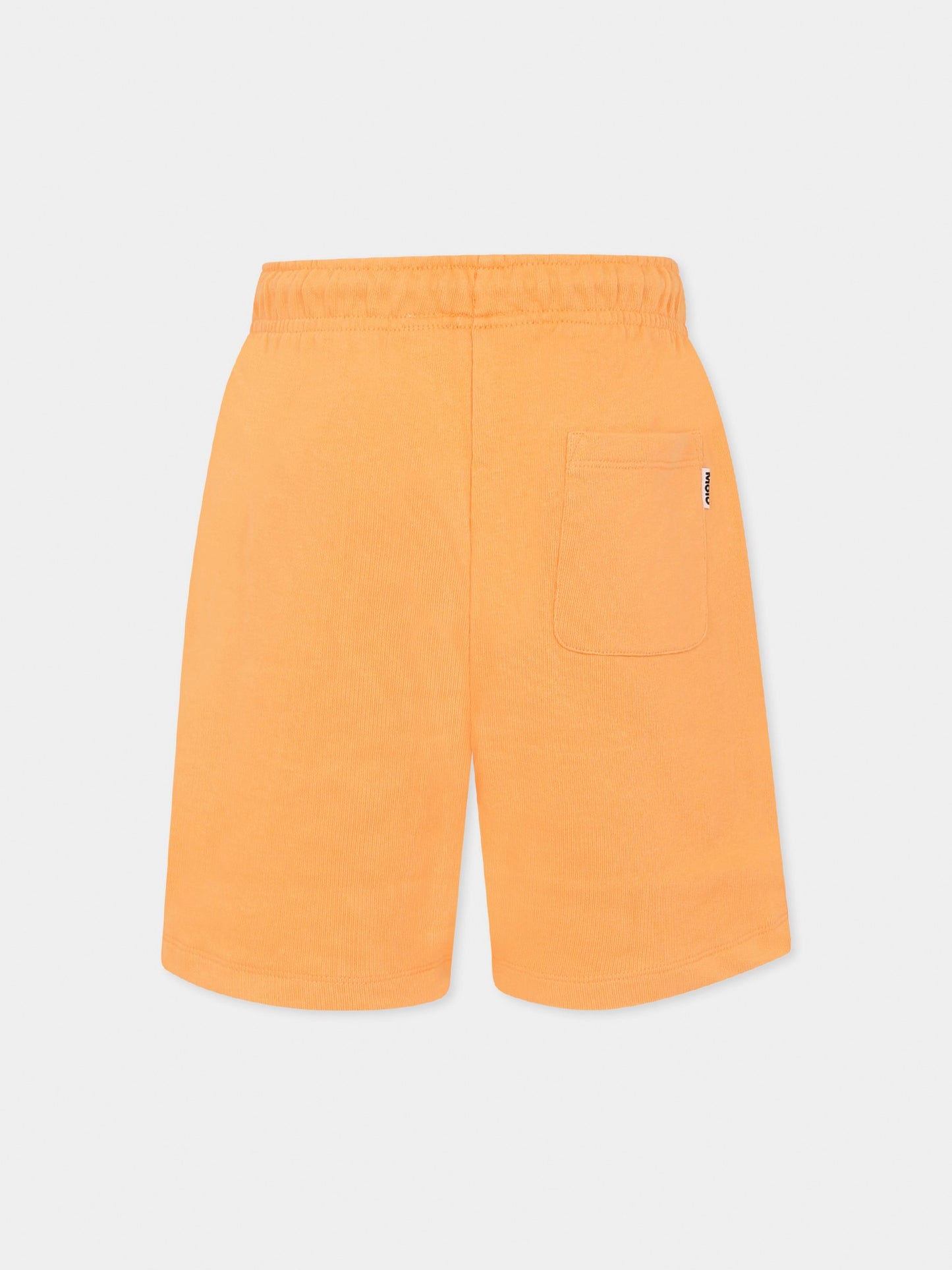 Shorts arancioni per bambini con smile nero,Molo,6S25H204 5432