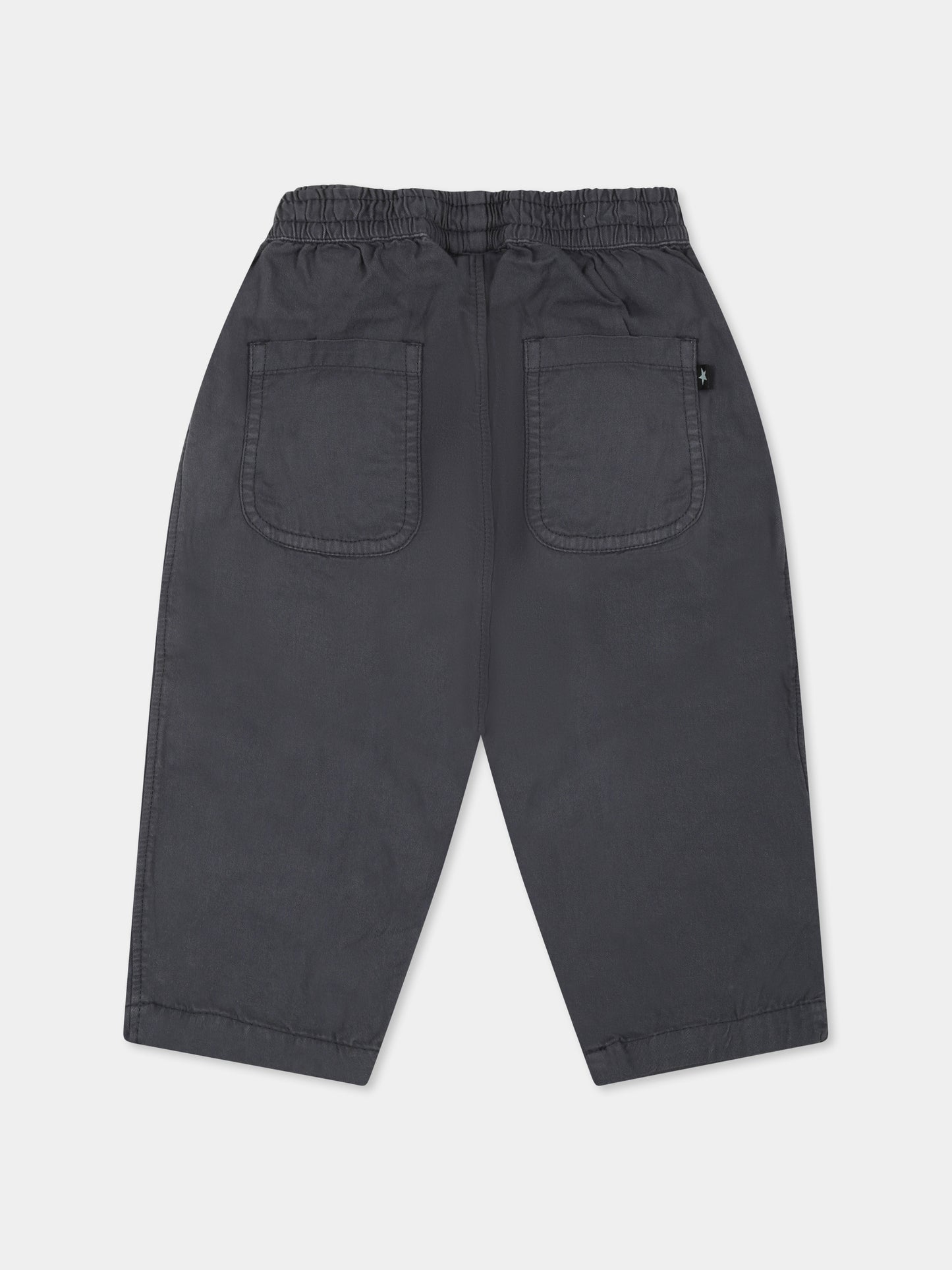 Pantaloni grigi per neonato con smile,Molo,6S25I101 5451