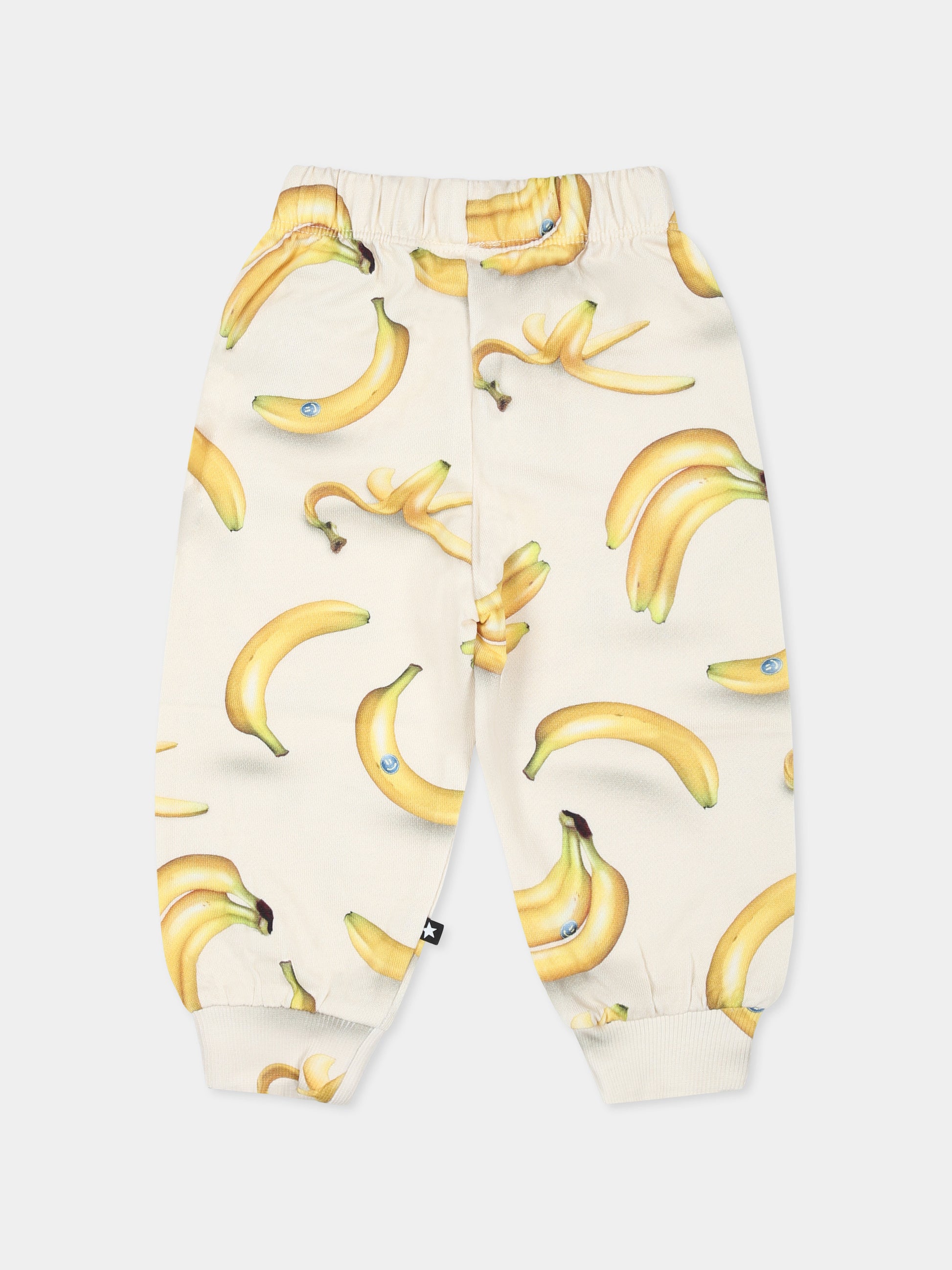 Pantaloni Simeon avorio per neonati con banana,Molo,6S25I206 9304