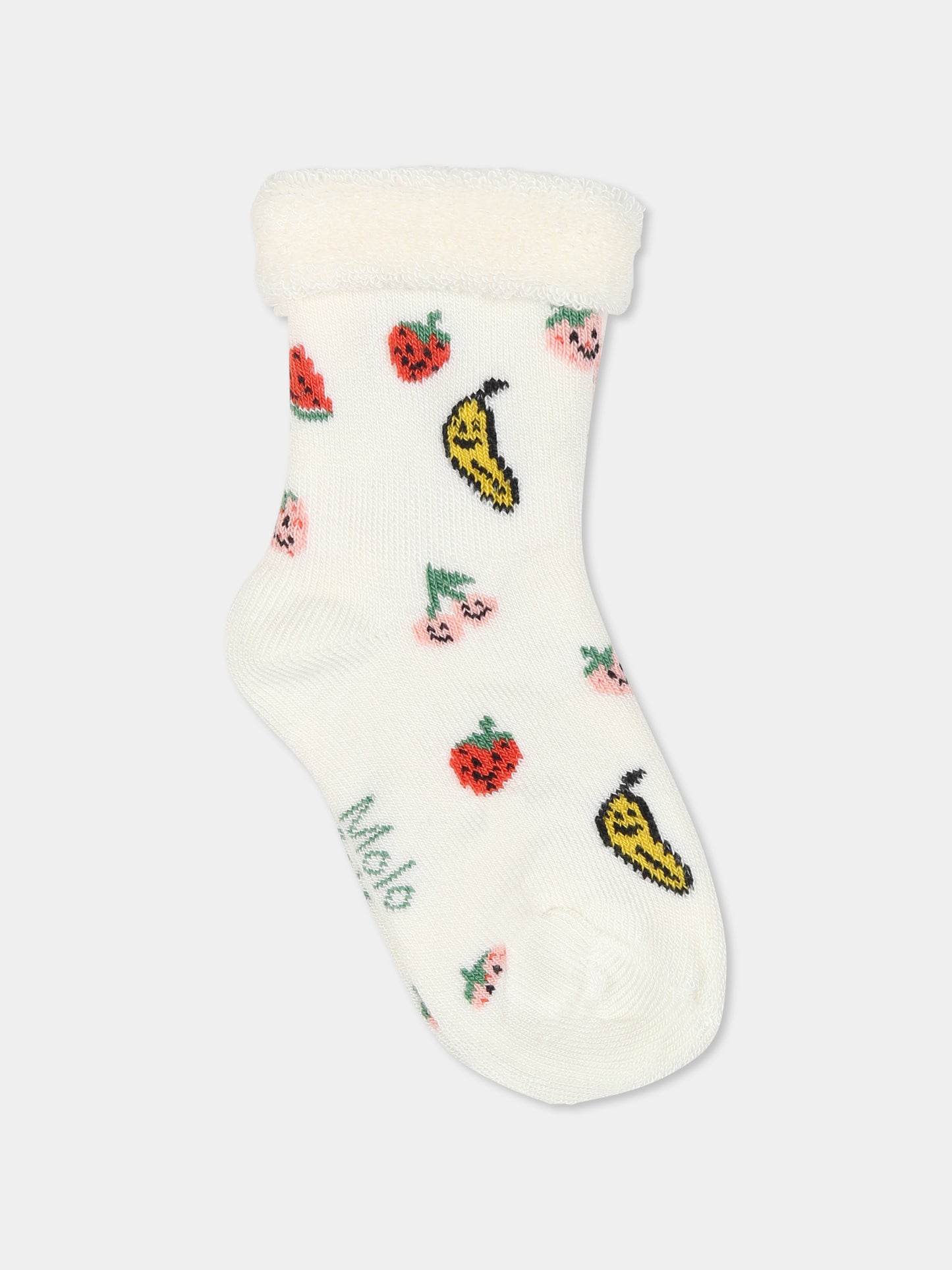 Set calze multicolor per neonati con smile e frutta,Molo,7S25G106 3993