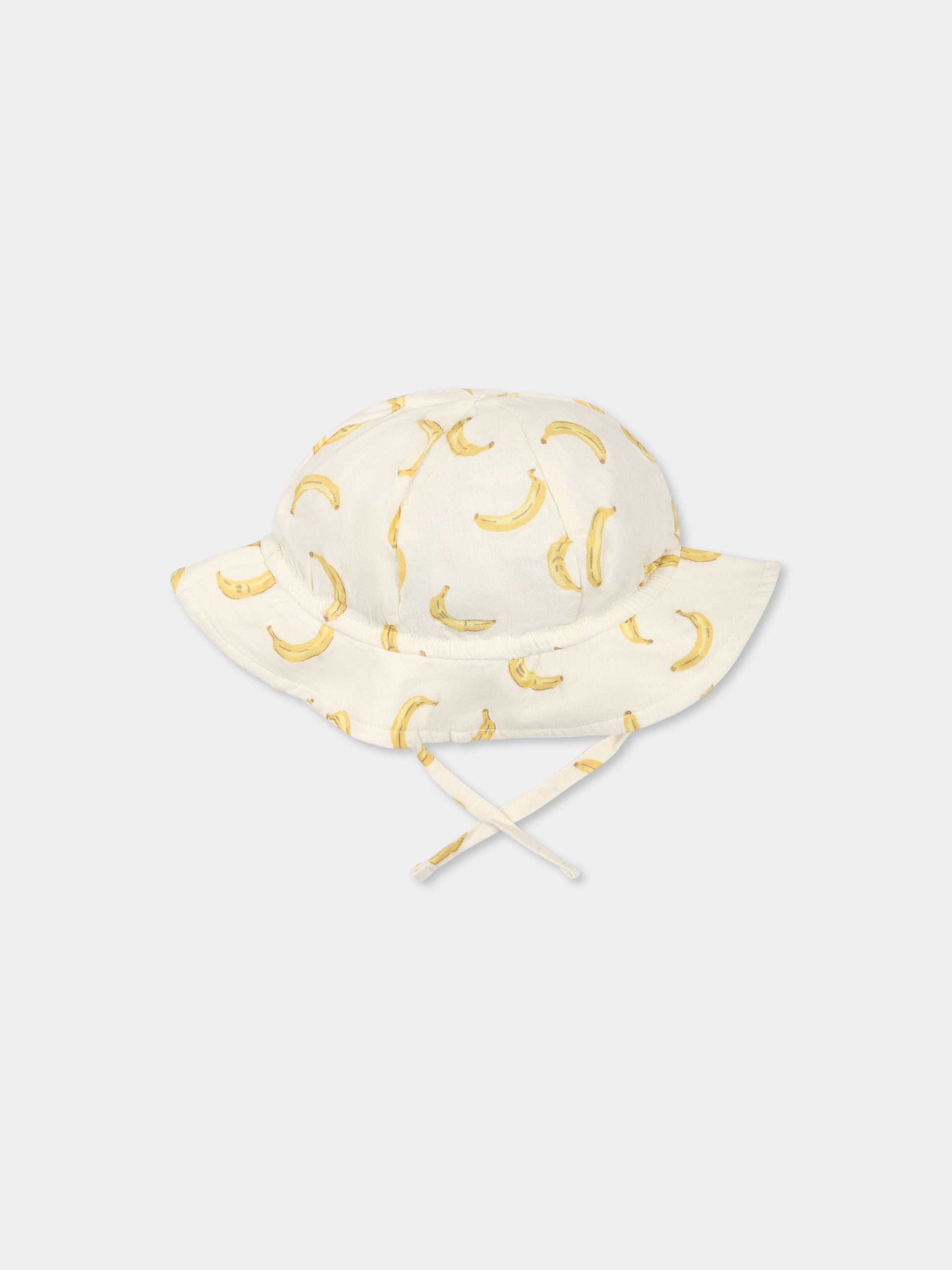 Cloche Noel avorio per neonati con banana all over,Molo,7S25T205 9358
