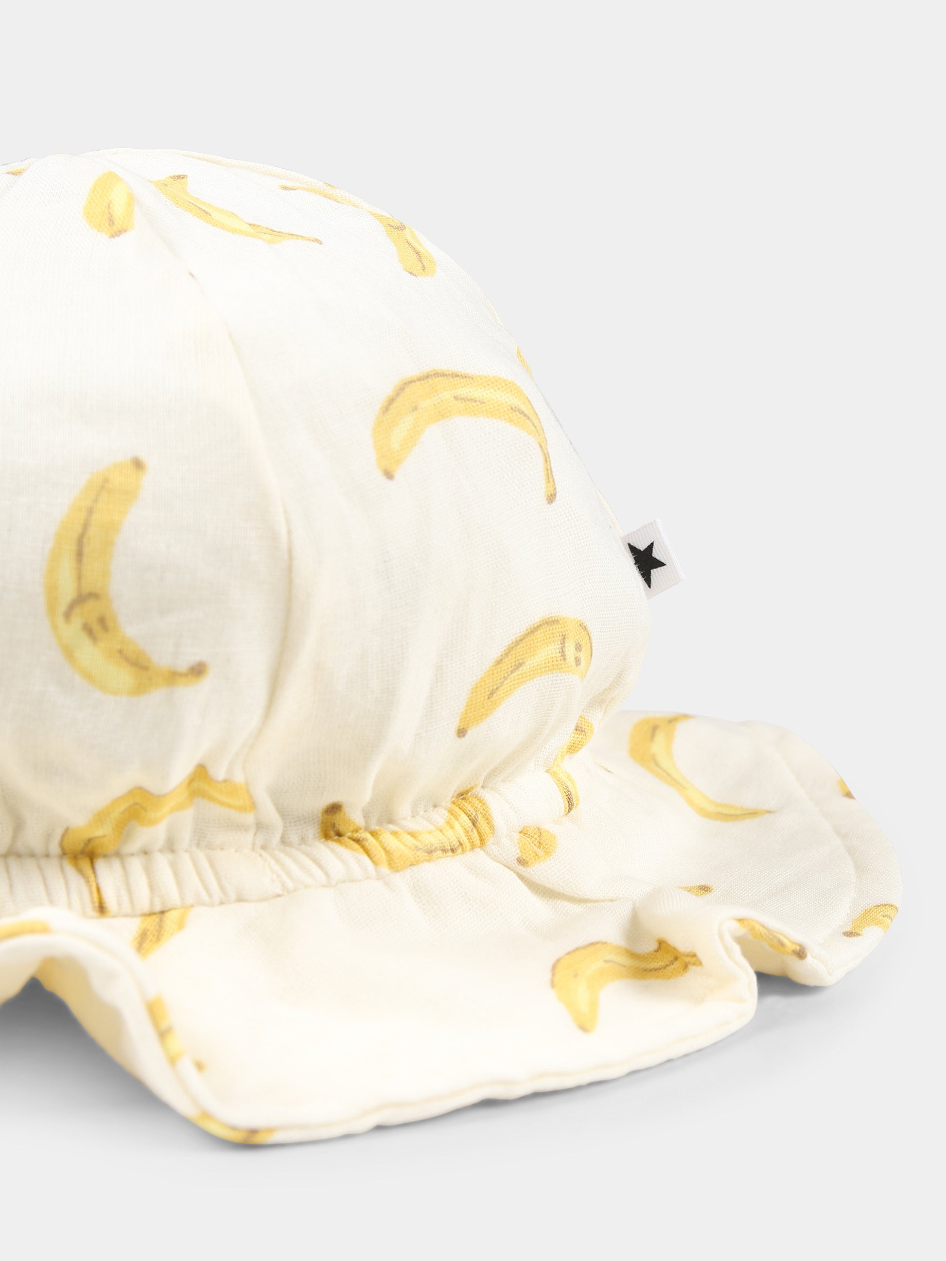 Cloche Noel avorio per bambini con banana all over,Molo,7S25T205 9358