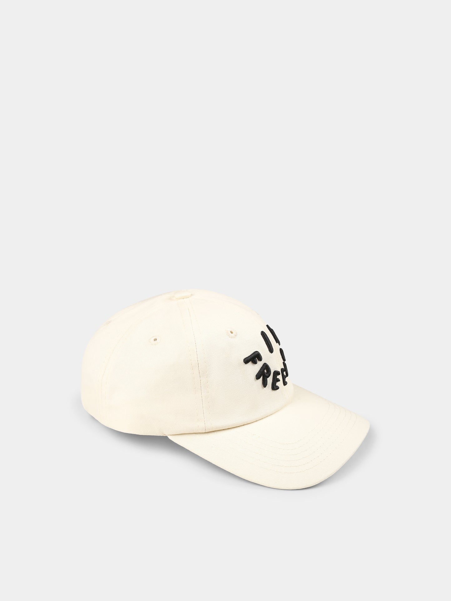 Cappello Steel avorio per bambini con smile e scritta,Molo,7S25T302 8955