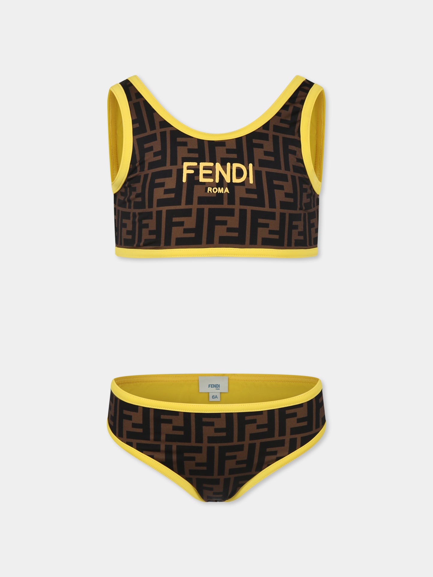 Brown bikini for girl with FF