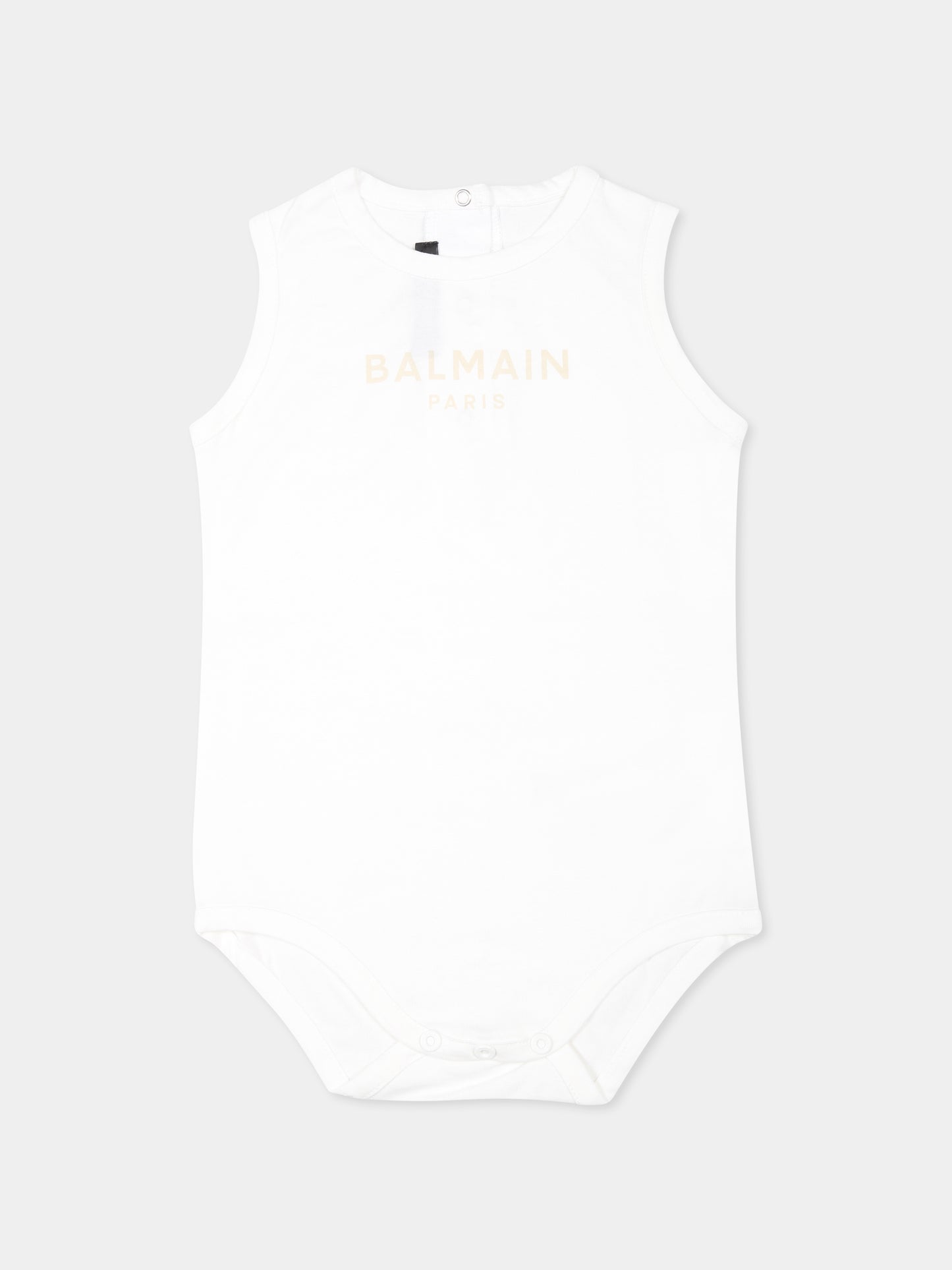 Set body multicolor per neonati con logo,Balmain Kids,BUB50A Z1751 999