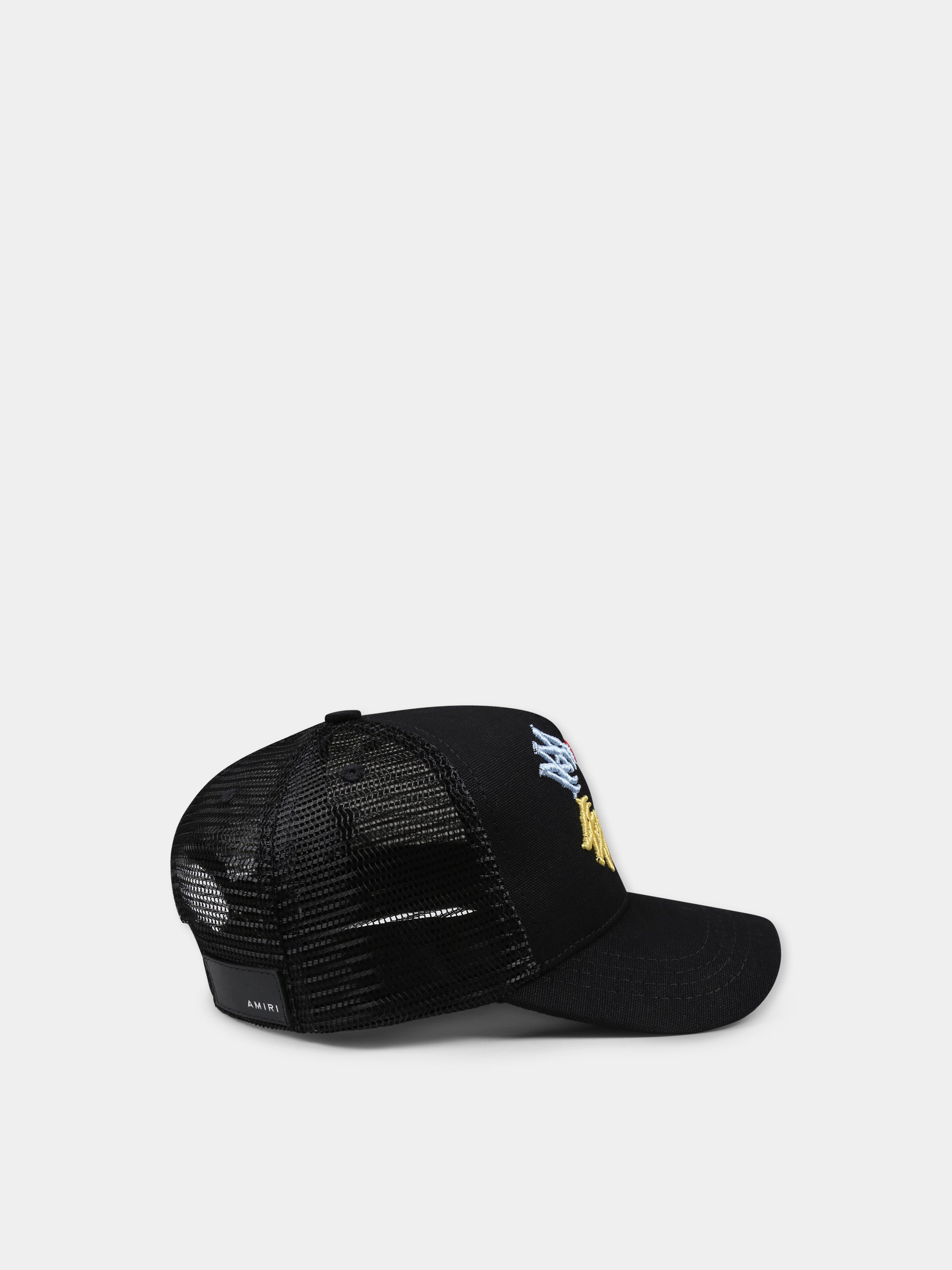Cappello nero per bambini con logo,Amiri,AKHATR1006 BLACK