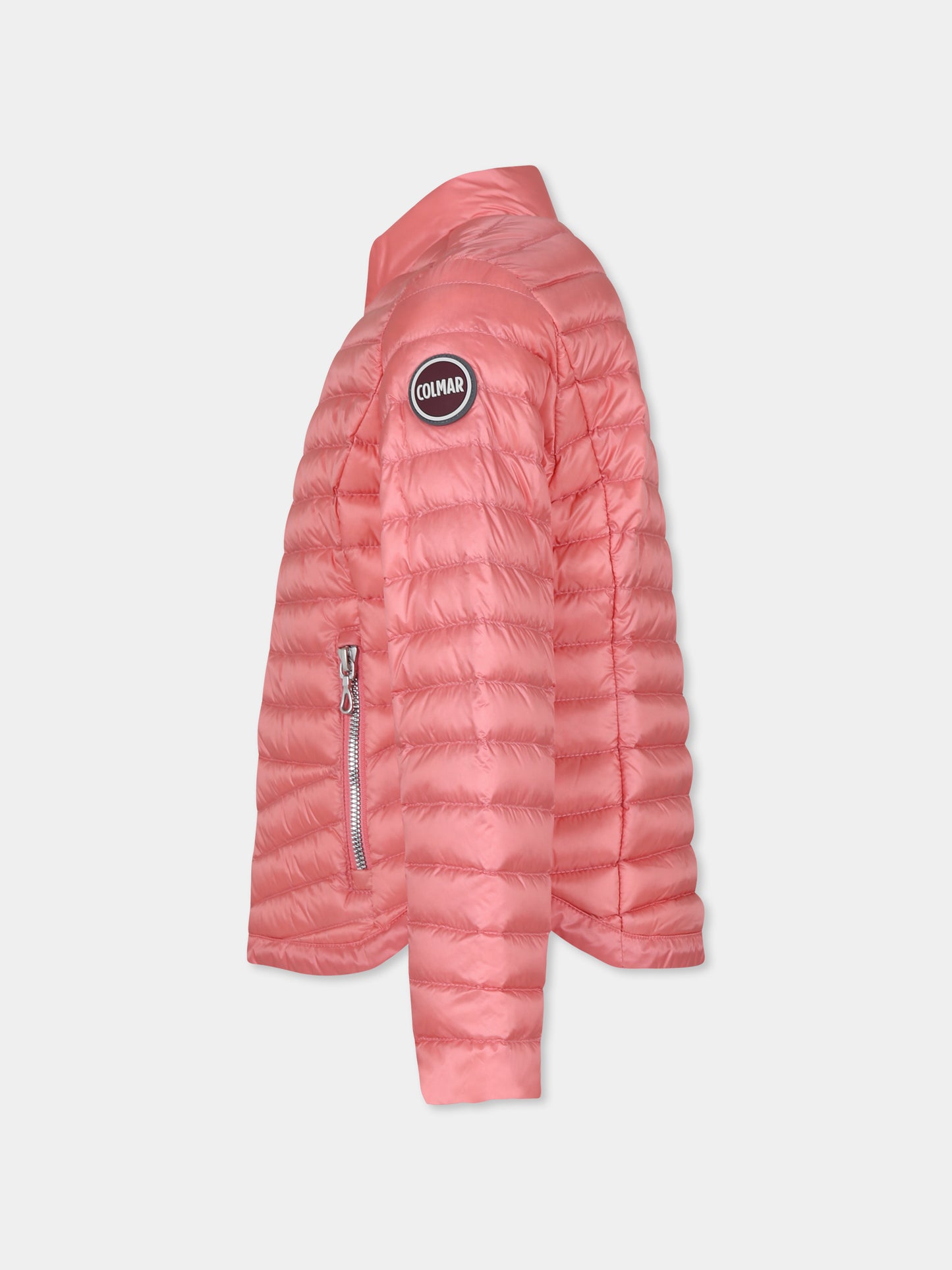 Piumino rosa per bambina con logo,Colmar Originals Kids,3457A 9VX 651