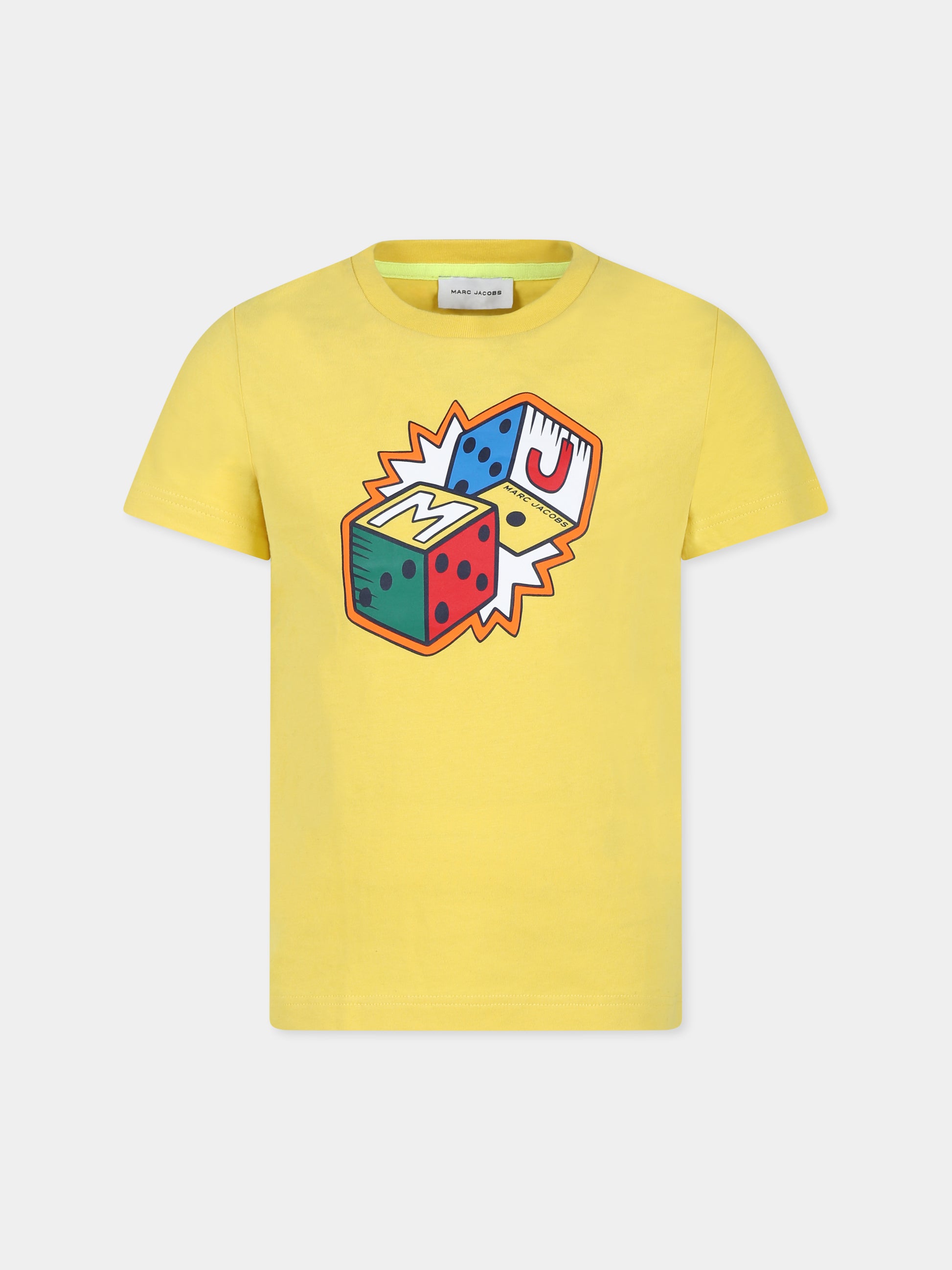 Piumino multicolor per bambino con logo,Marc Jacobs,W25606 526