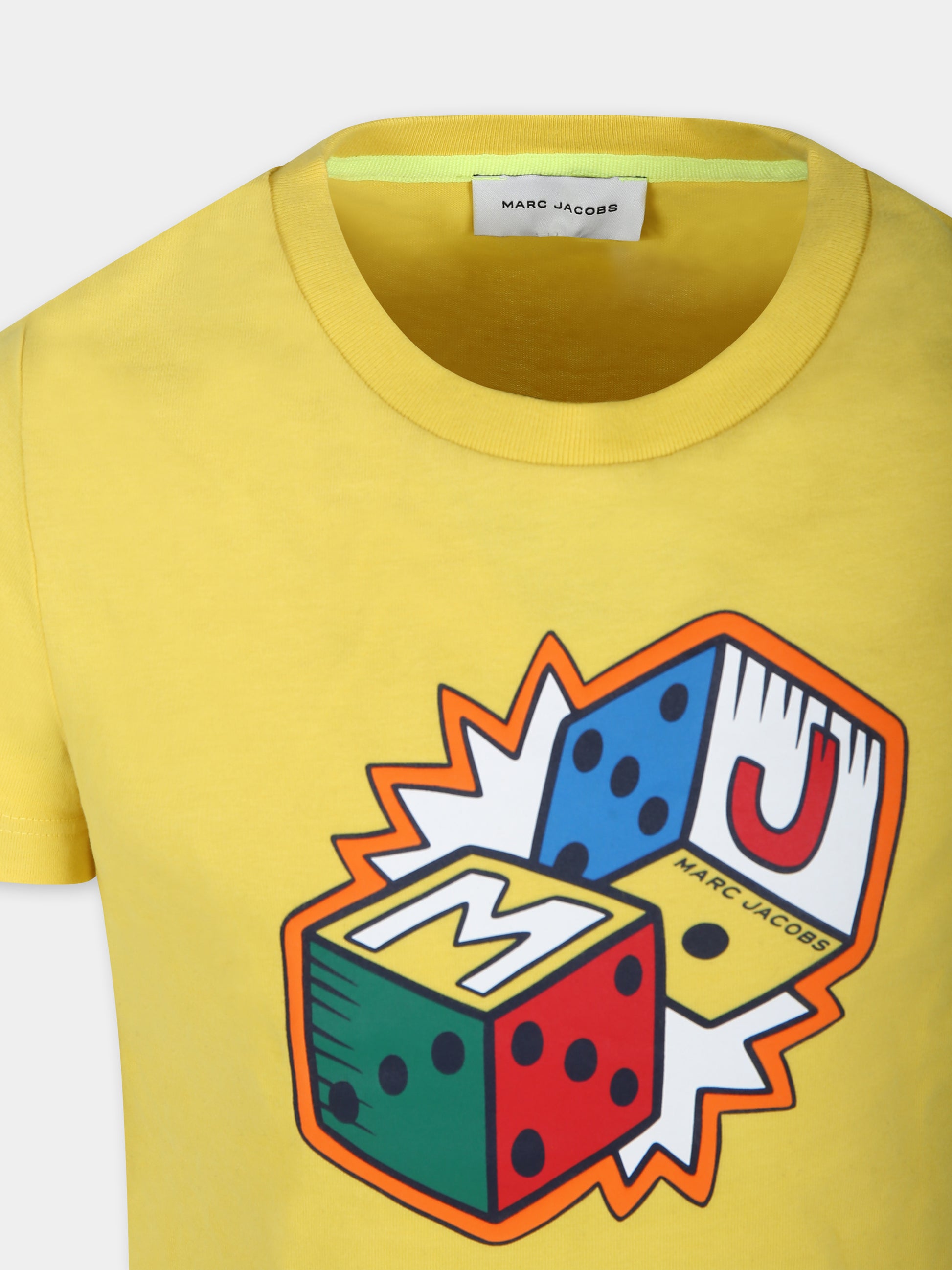 Piumino multicolor per bambino con logo,Marc Jacobs,W25606 526