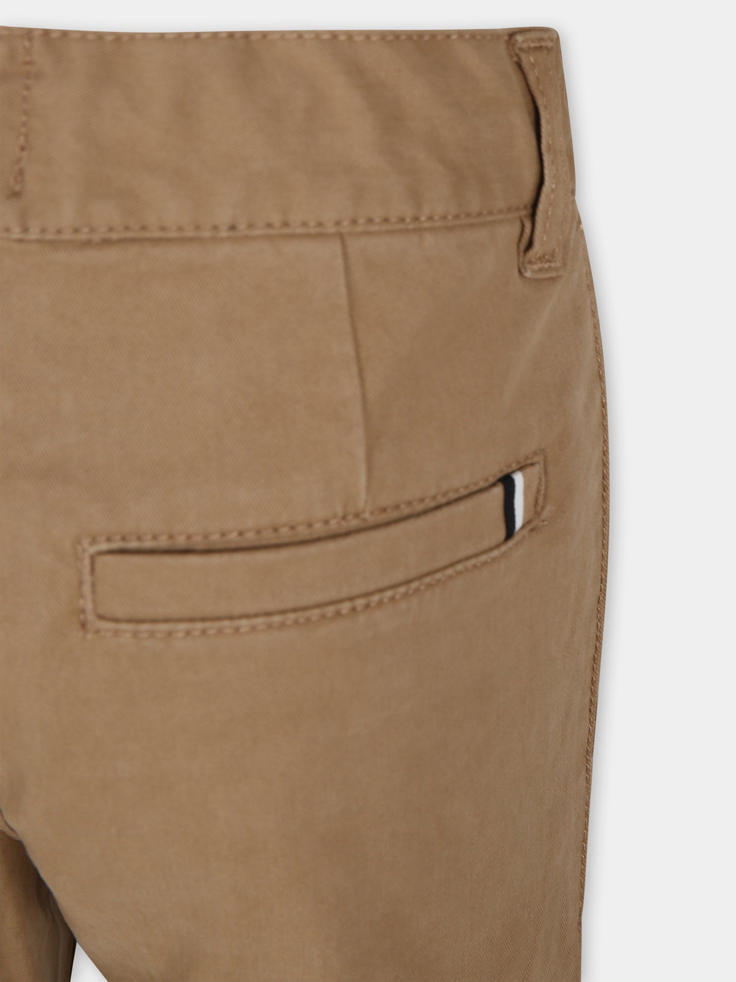 Pantaloni beige per bambino,Boss,J24869 269